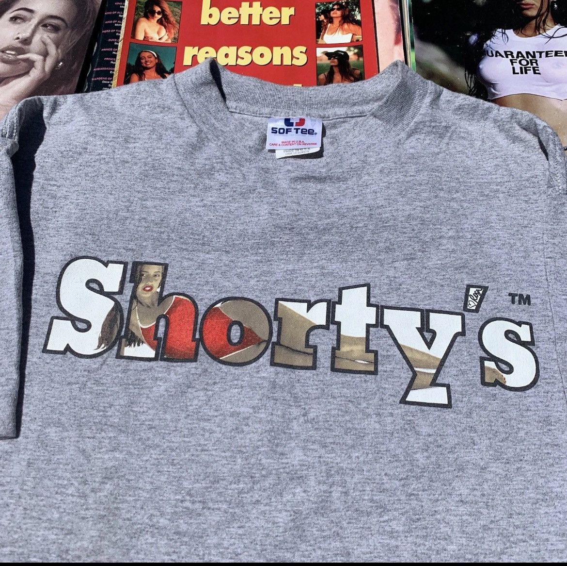 Shorty's Skateboards 90s Rosa Shortys Skateboards T Size L Big Brother Magazine Size US L / EU 52-54 / 3 - 1 Thumbnail