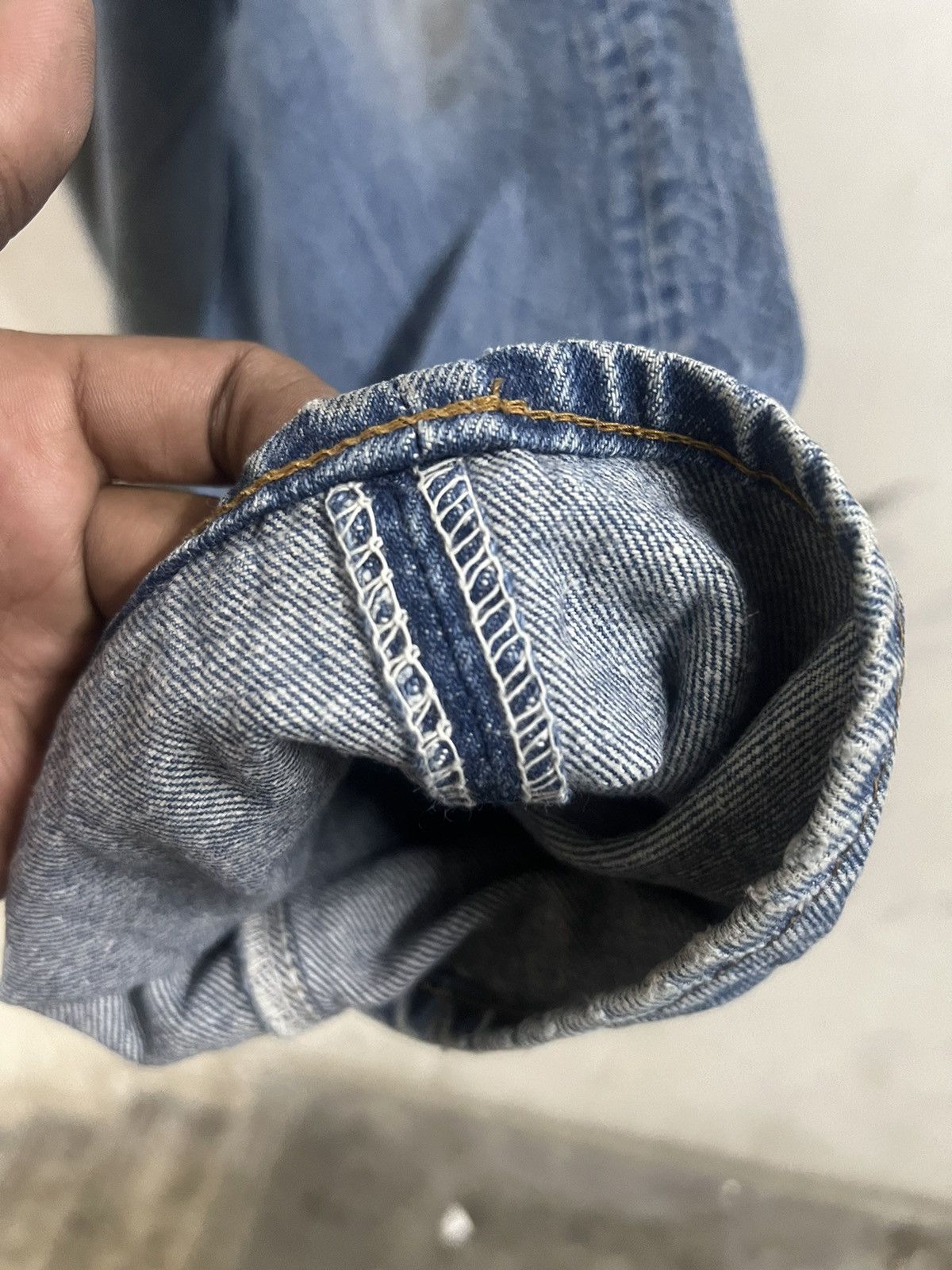 Japanese Brand × Levi's Vintage Clothing VINTAGE 501 DISTRESSED DENIM PANT Size US 32 / EU 48 - 9 Thumbnail