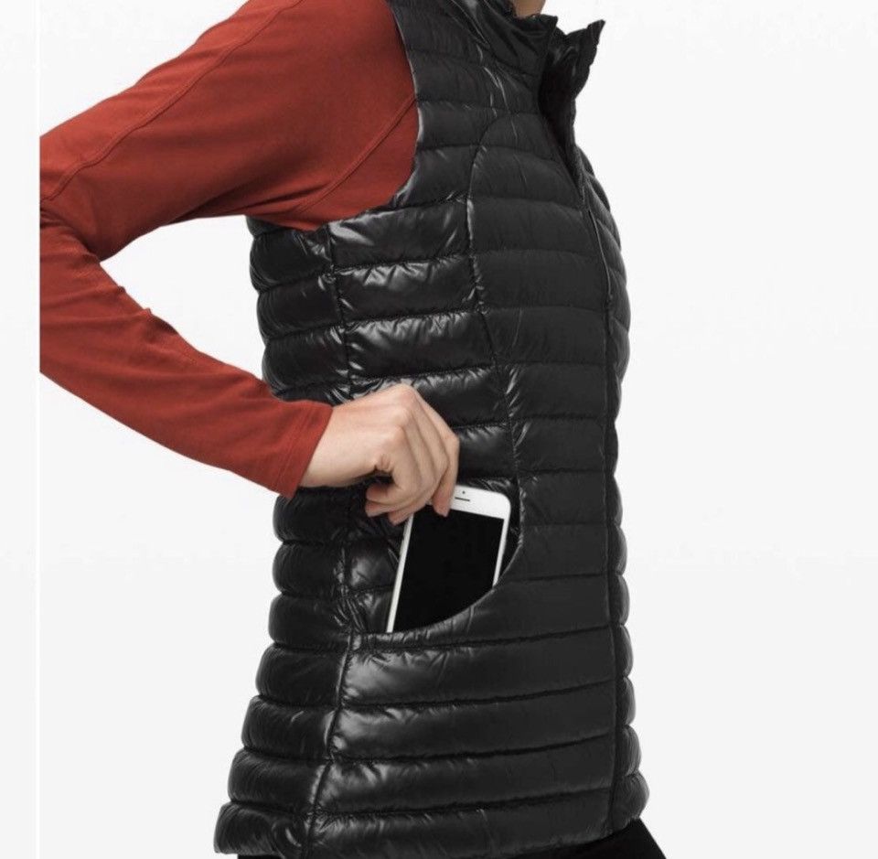 Lululemon Lululemon Pack it down Vest shining black Sz.8 Size M / US 6-8 / IT 42-44 - 6 Thumbnail