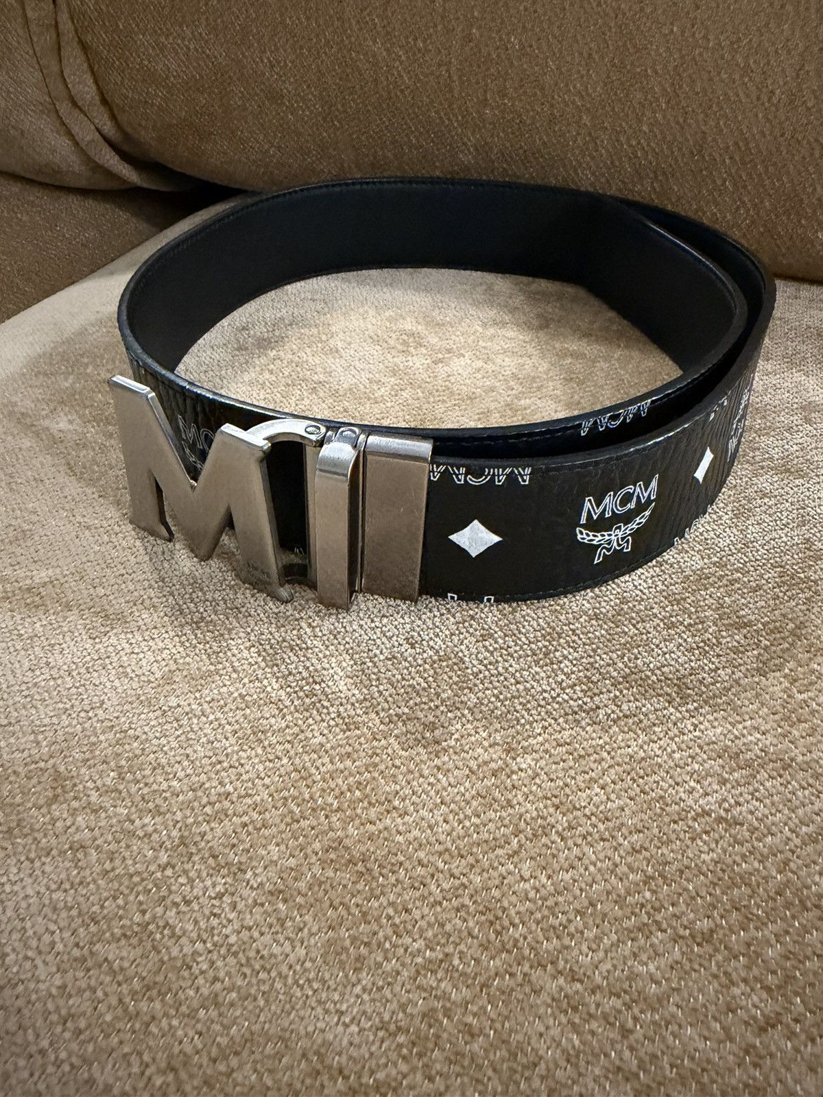 MCM MCM Claus M Reversible Belt Size 32 - 2 Thumbnail