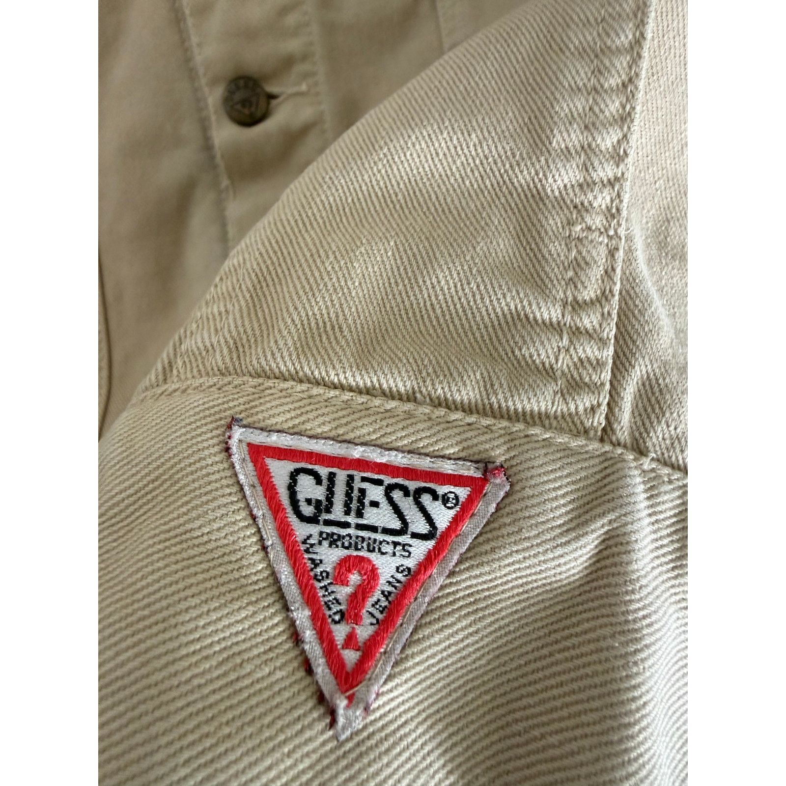 Guess Vintage 80s Guess by Georges Marciano USA Denim Trucker Size US XL / EU 56 / 4 - 7 Thumbnail
