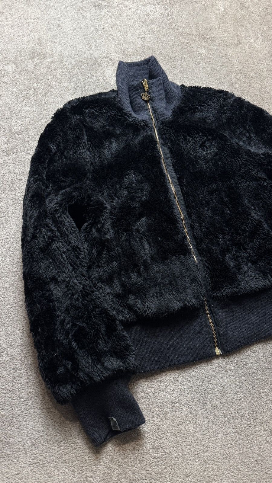 Le Grande Bleu (L.G.B.) Adidas Missy Elliot Faux Fur Jacket lgb y2k playboi y-3 Size M / US 6-8 / IT 42-44 - 2 Thumbnail
