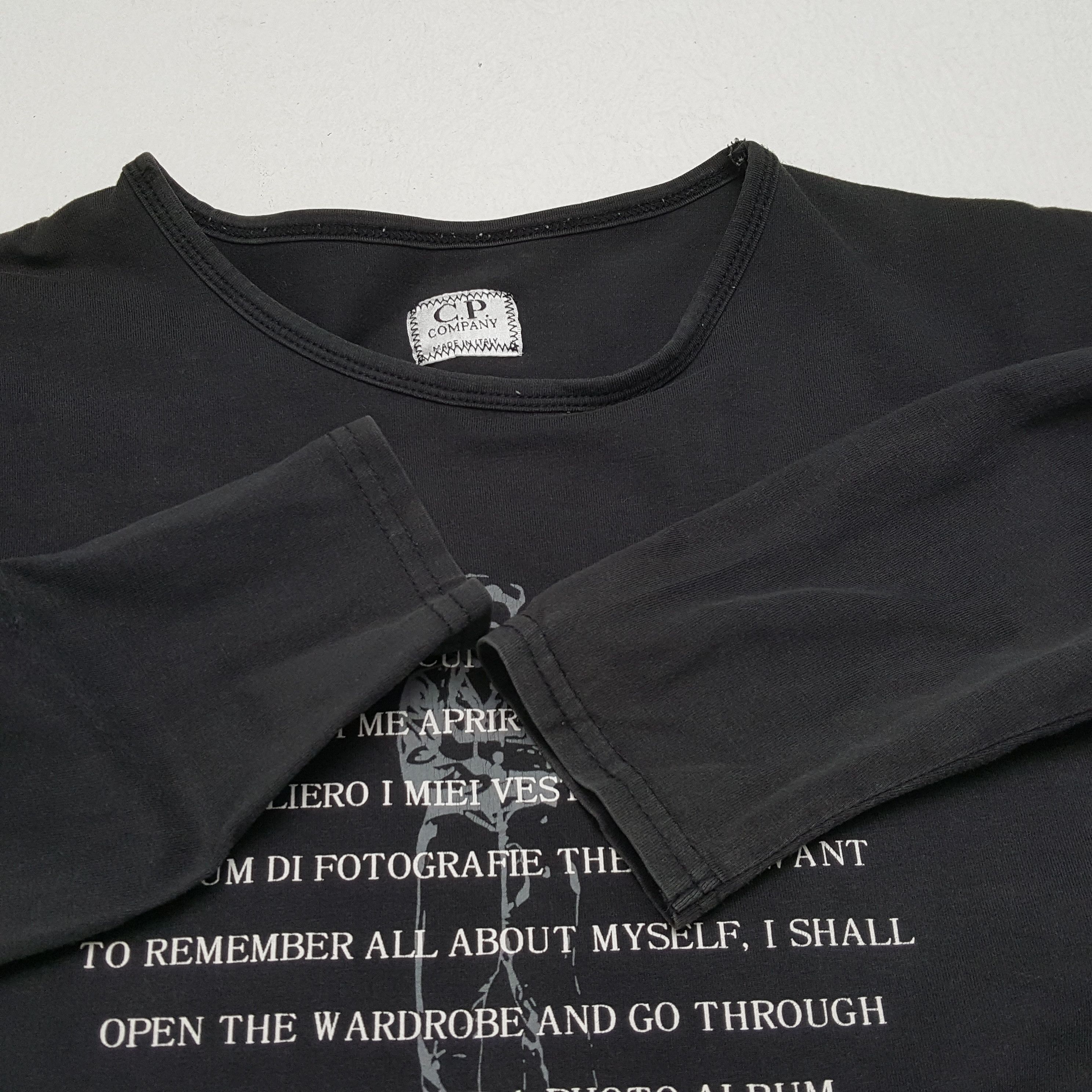 C.P. Company × Vintage Vintage C.P. COMPANY Italian Brand T-Shirt Size S / US 4 / IT 40 - 8 Thumbnail