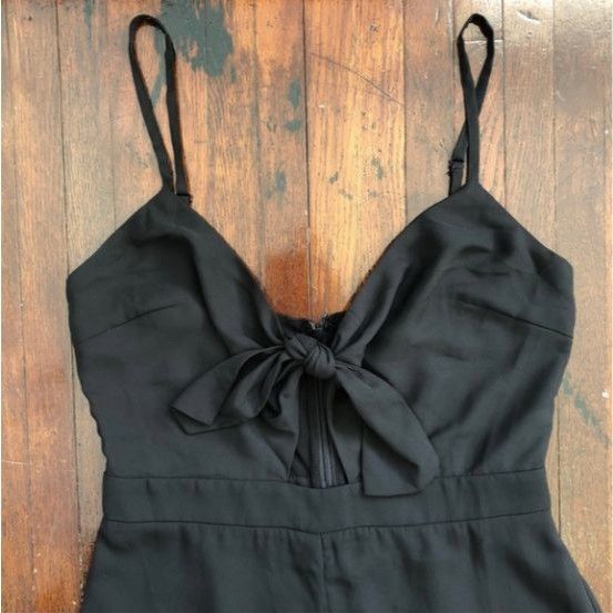 Other Honey Belle Sleeveless Romper Keyhole Bow Front Medium Size 28" / US 6 / IT 42 - 3 Thumbnail
