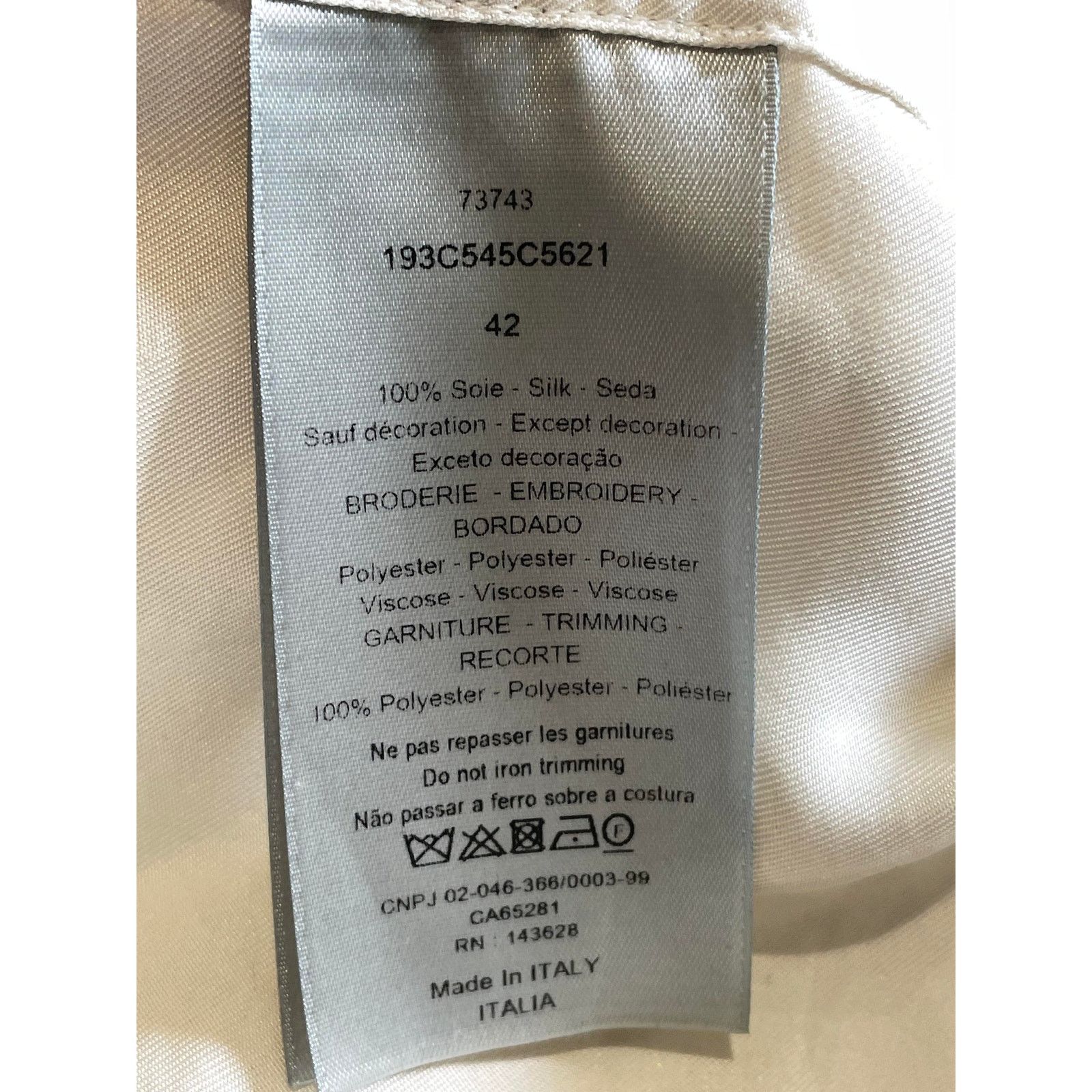 Dior Dior Mount Zion Silk Button Up Size US L / EU 52-54 / 3 - 6 Thumbnail
