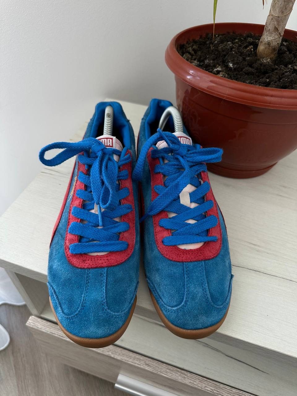 Puma × Vintage Vintage Japanese Puma Arizona Faded Blue Sneakers Size US 7.5 / EU 40-41 - 13 Thumbnail