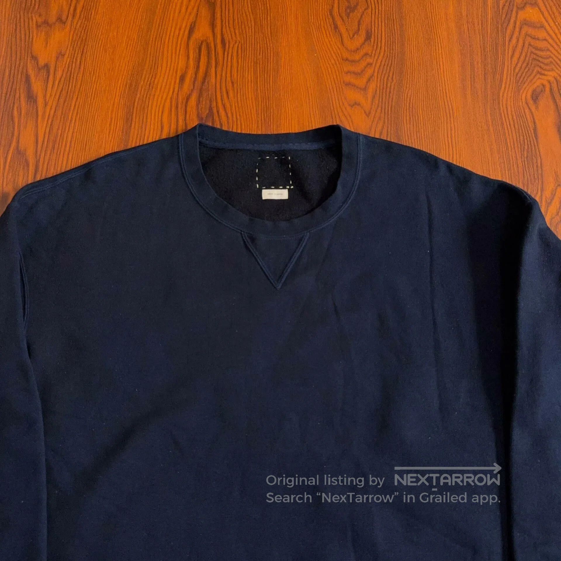 Visvim Visvim 20ss Jumbo Sweat N.D. Indigo. Size US M / EU 48-50 / 2 - 2 Thumbnail