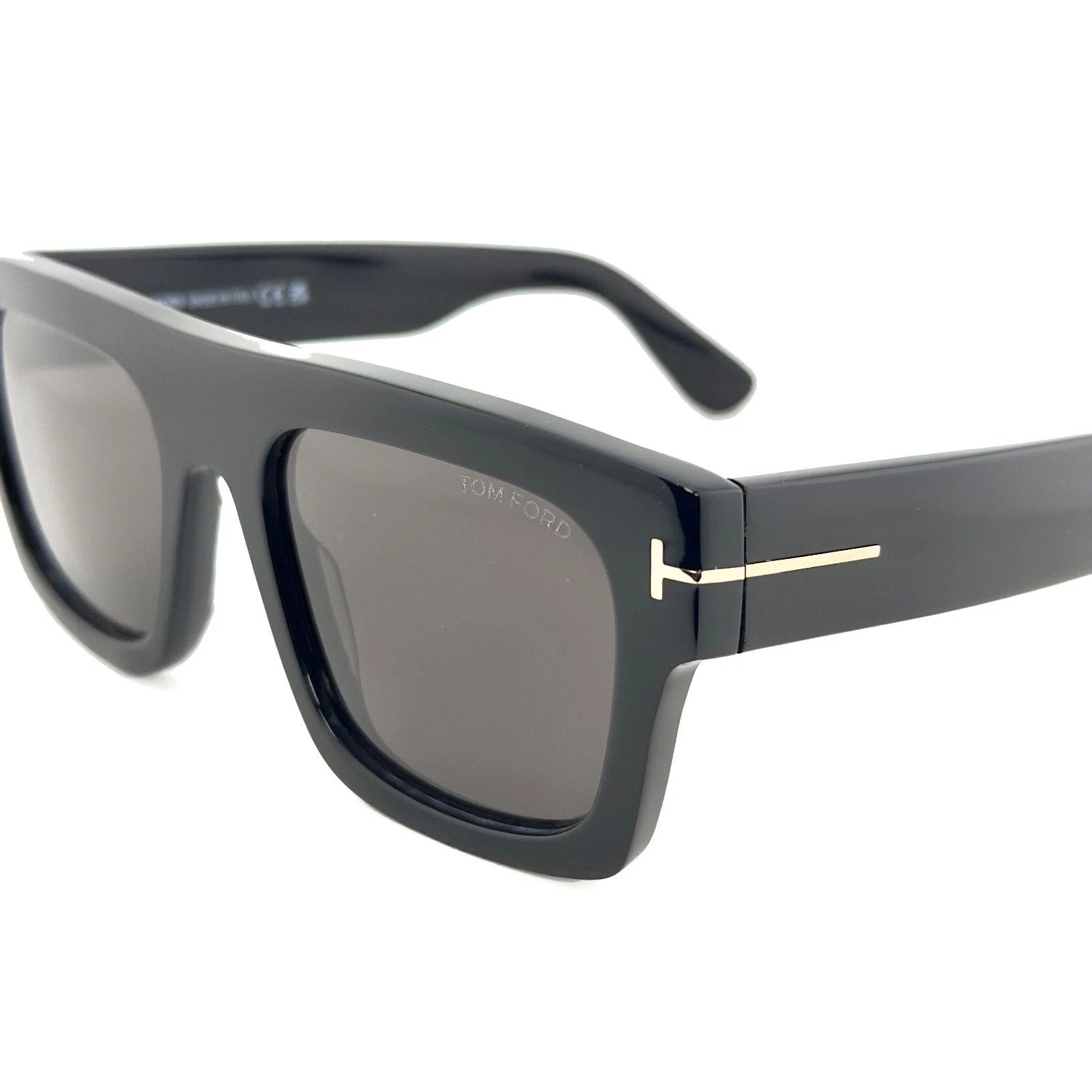 Tom Ford TOM FORD FAUSTO FT0711 01A Shine Sunglasses 0711 TF0711 Size ONE SIZE - 6 Thumbnail