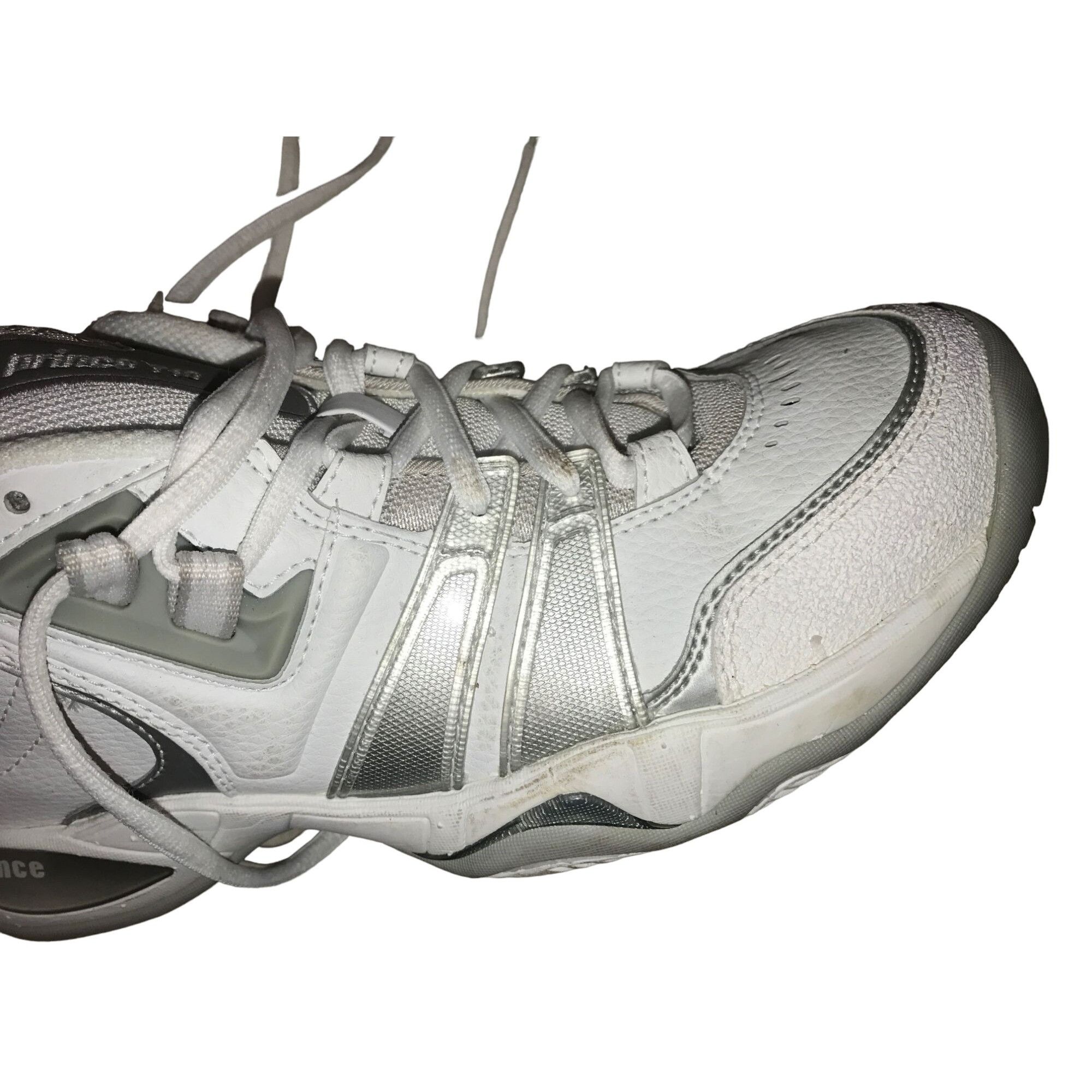Prince Prince T10 Women's White and Gray Tennis Shoes Size US 8.5 / IT 38.5 - 8 Thumbnail