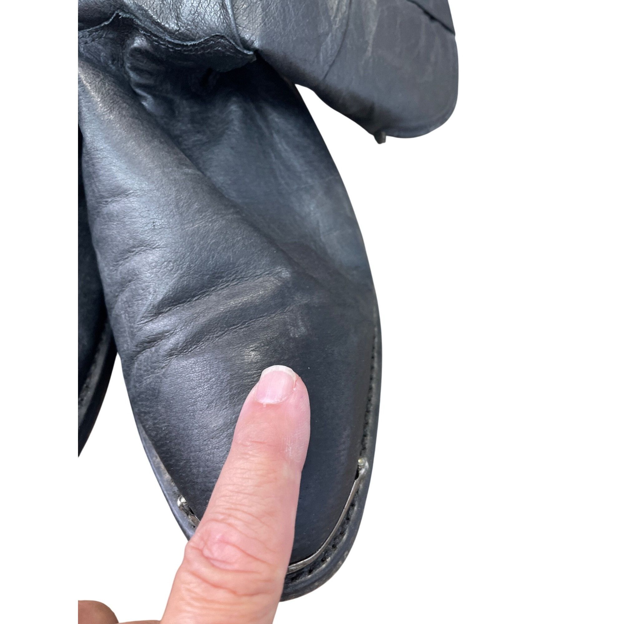 Other Dingo Mens Black Leather Mid-Calf Western Boots Size 13E SKU Size US 13 / EU 46 - 14 Thumbnail