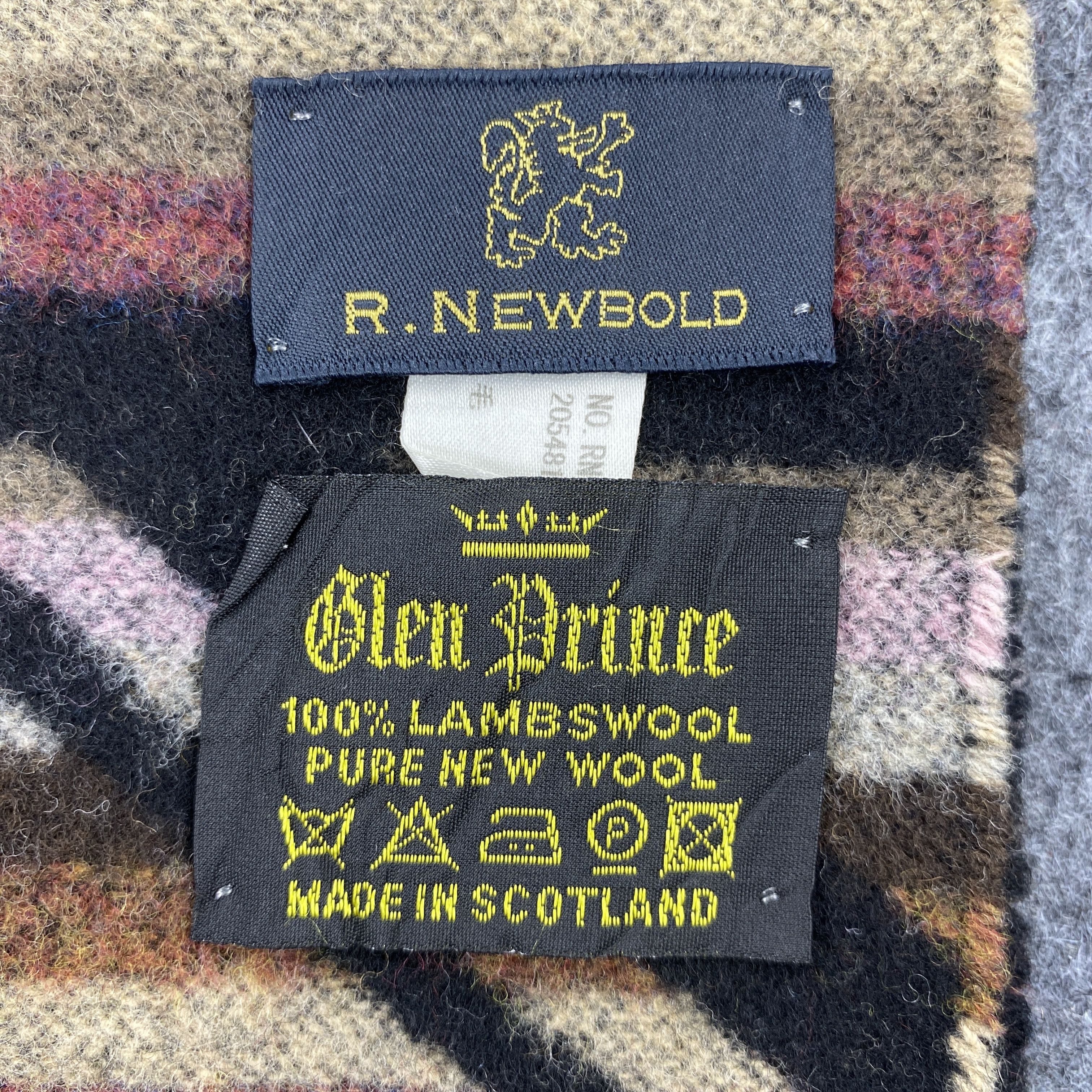 Other × R.Newbold GF10684 R.Newbold x Glen Prince Scarf Neck Wear Muffler Size ONE SIZE - 2 Thumbnail