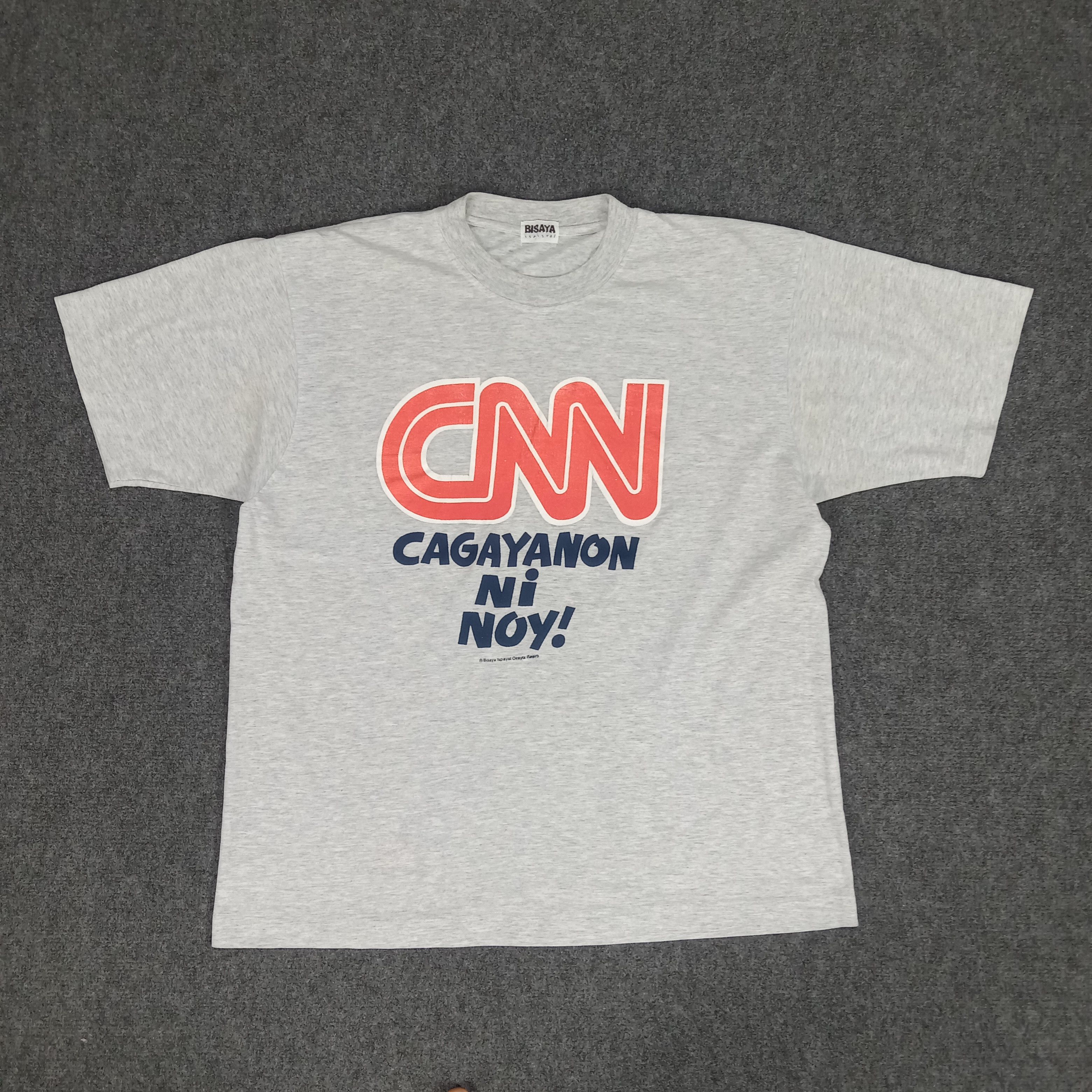 Vintage CCN Cagayanon Ni Noy! Television Channel Tshirt Size US L / EU 52-54 / 3 - 1 Thumbnail