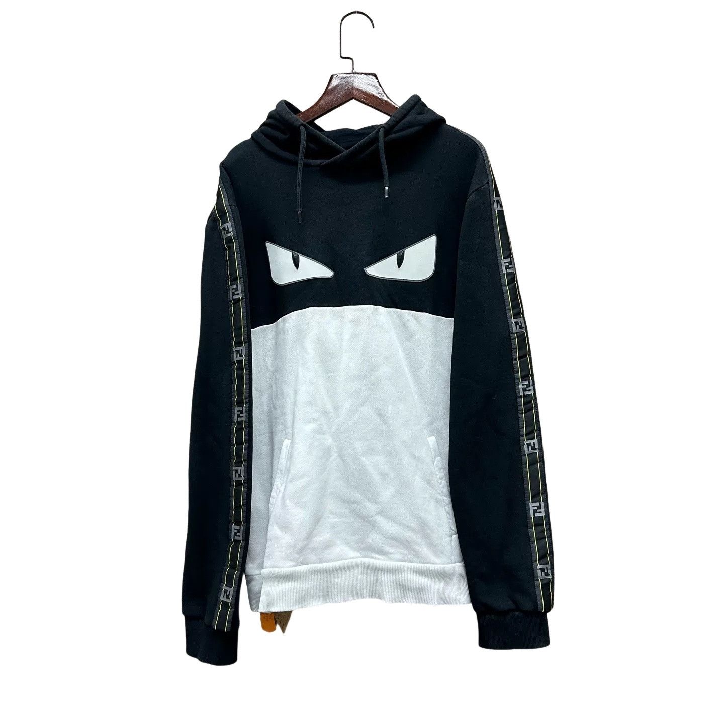 Fendi Fendi Monster Eyes Logo Tape Hoodie Size 50 Size US M / EU 48-50 / 2 - 1 Thumbnail
