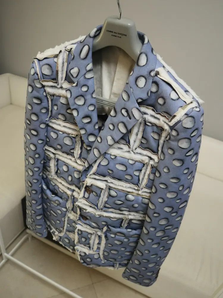 Comme des Garcons Homme Plus Comme Des Garcons Homme Plus 18AW White Shock Jacket-2507 Size US M / EU 48-50 / 2 - 3 Thumbnail