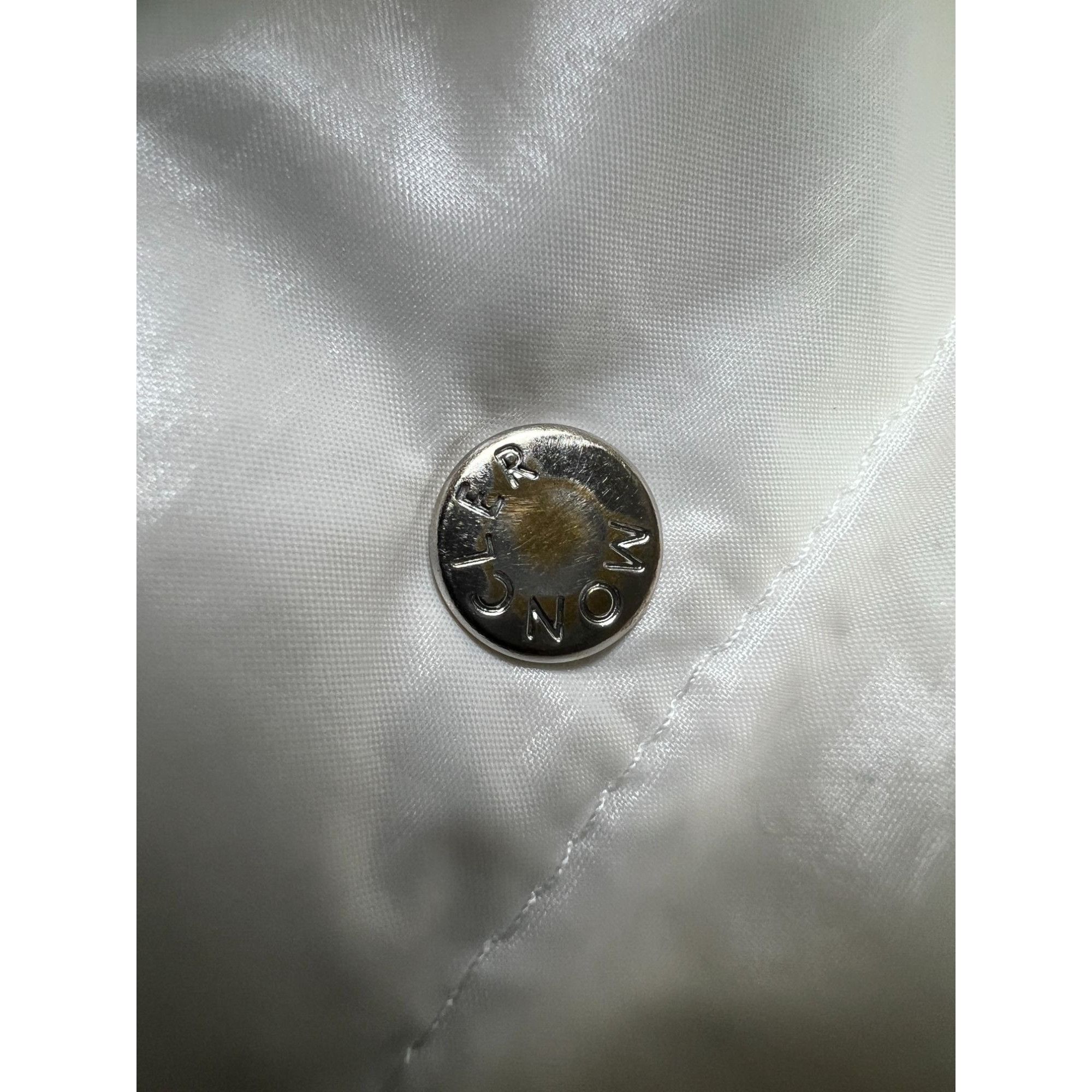 Moncler Moncler White Down Clutch (Y1033) Size ONE SIZE - 9 Thumbnail