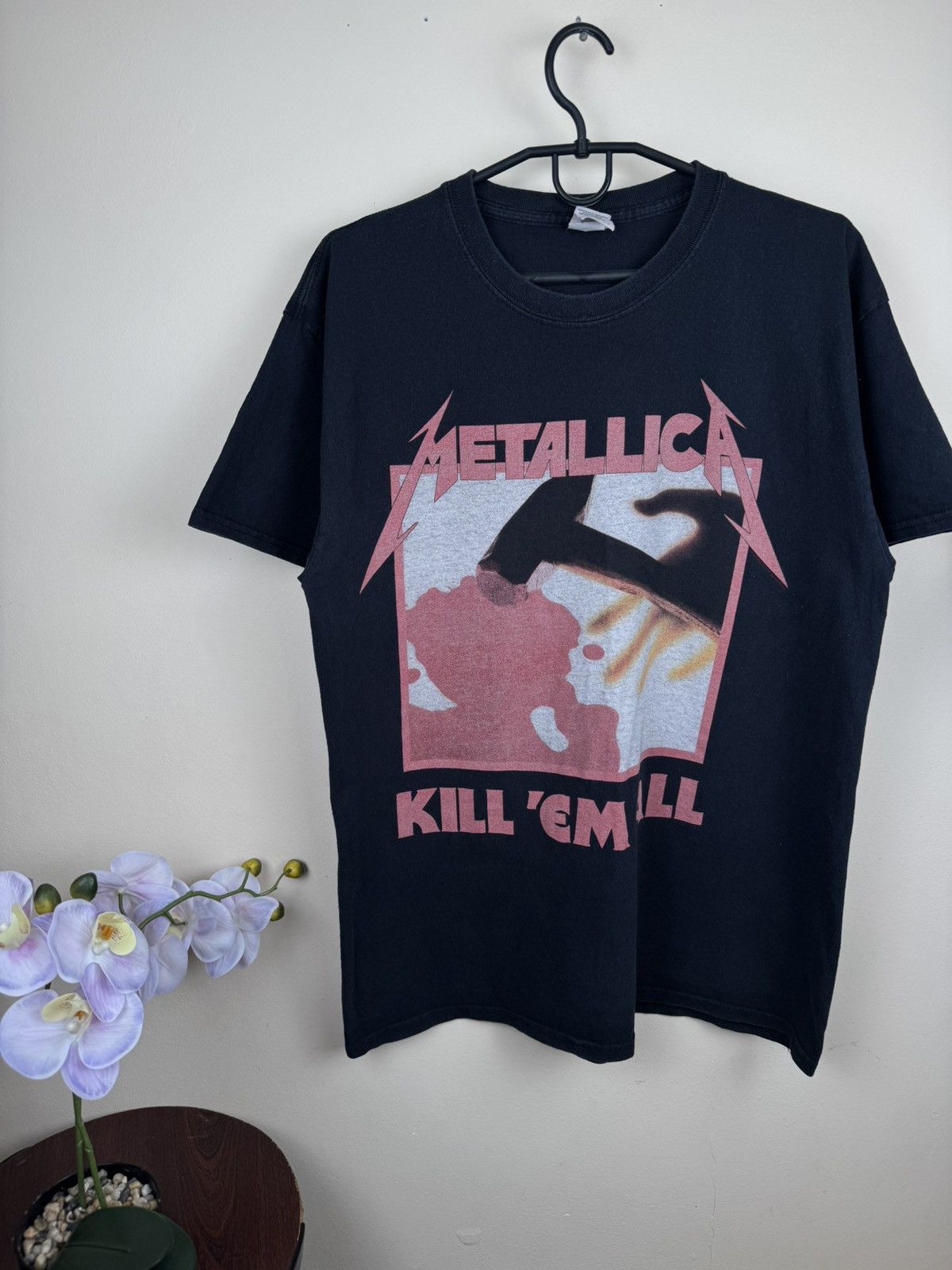 Metallica Vintage Metallica T shirt Kill Em All 2017 Rock Band Black L Size US L / EU 52-54 / 3 - 4 Thumbnail