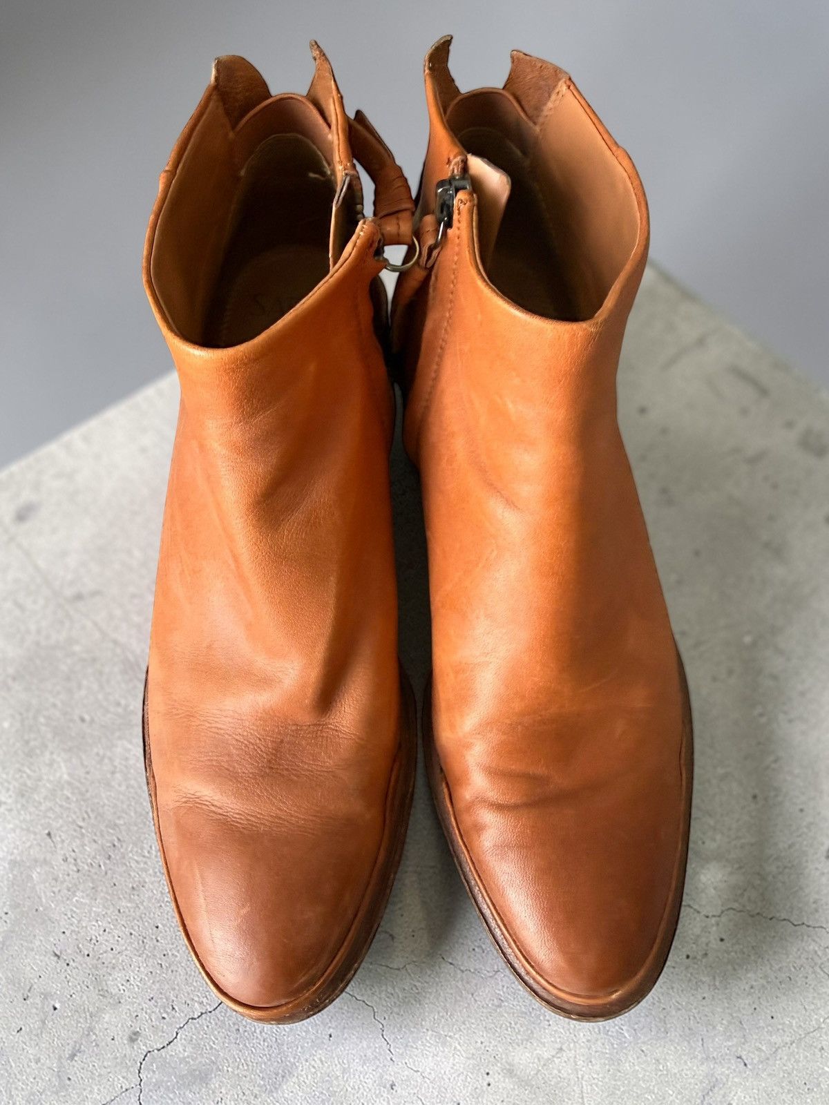 Franco Sarto SARTO Franco Sarto Brown Leather Ankle Boots Women’sSize8.5M Size US 8.5 / IT 38.5 - 1 Thumbnail