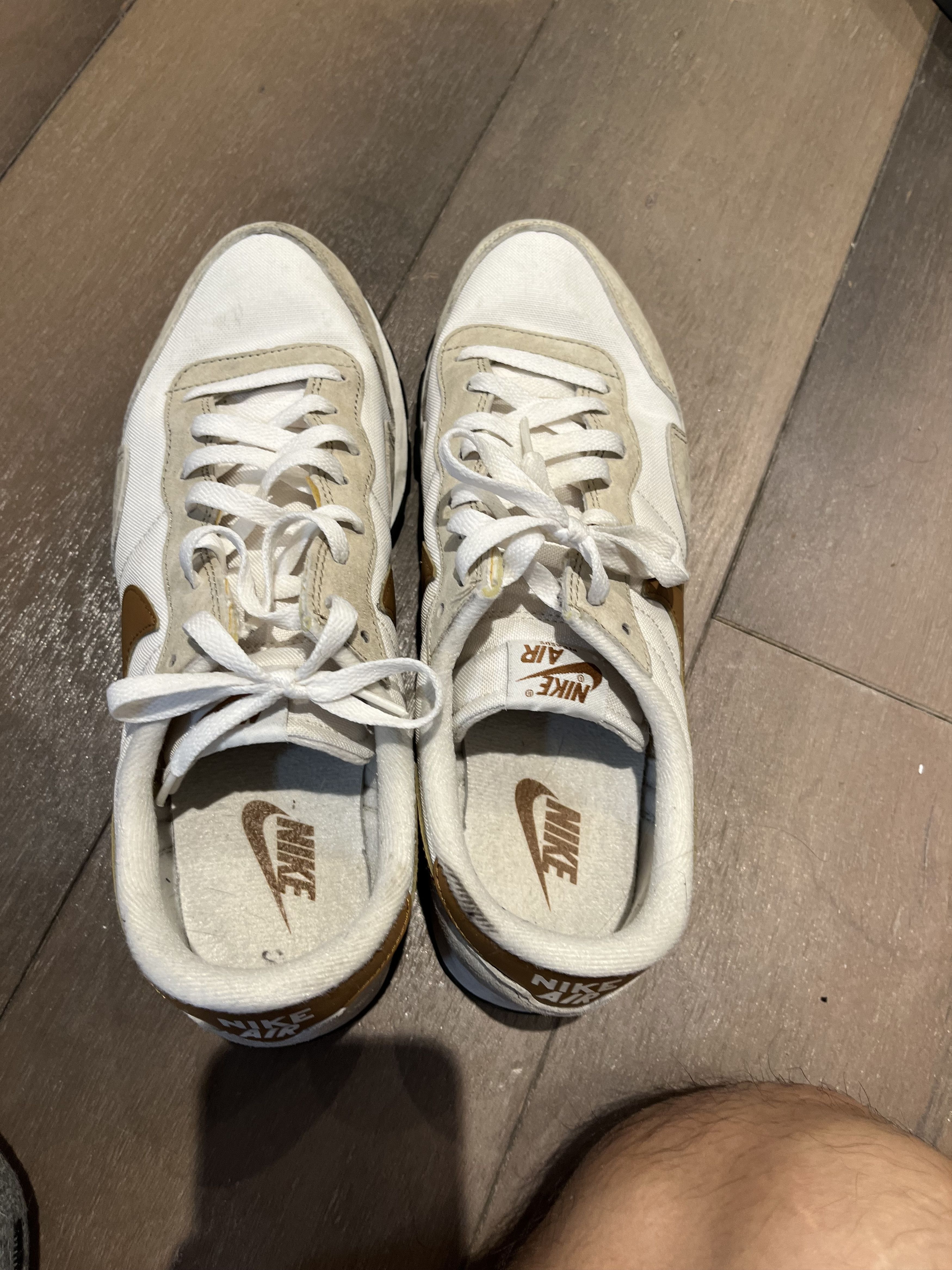 Nike Nike Beige Sneaker Size US 10.5 / EU 43-44 - 5 Thumbnail