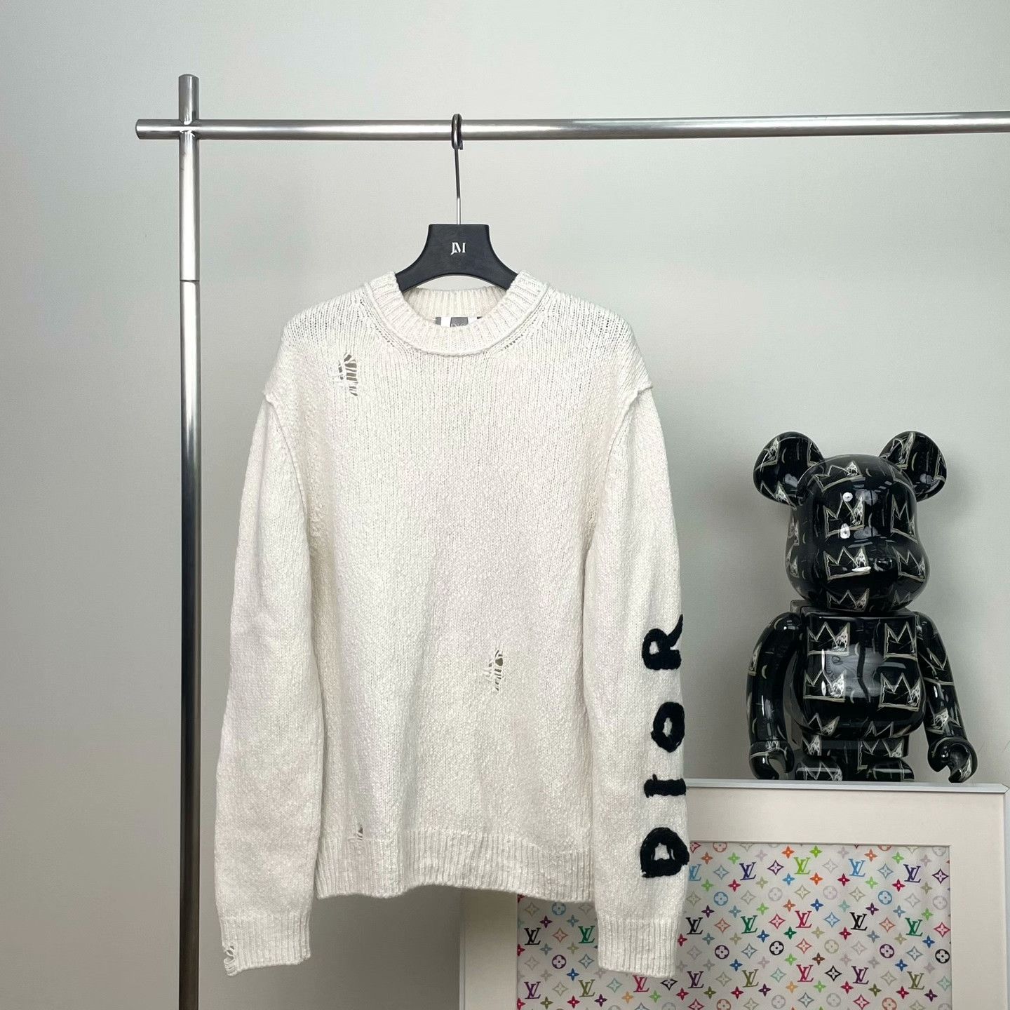 Dior Dior Casual Embroidered Sweater l Men Size US L / EU 52-54 / 3 - 1 Thumbnail