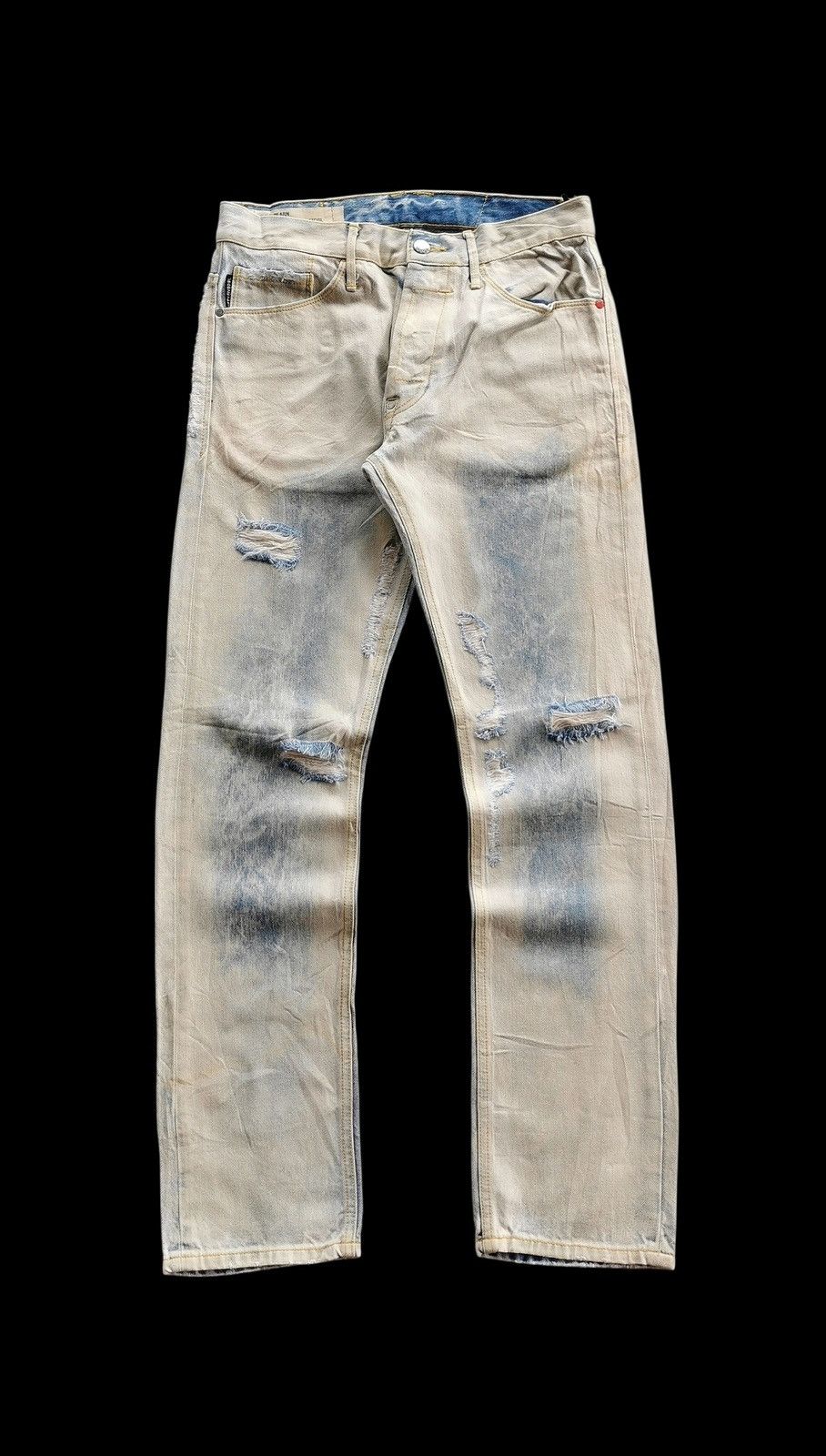 Diesel Diesel Mod Pearn SlimFit Jeans Vintage Mud Faded Wash Denim Size US 29 - 2 Thumbnail