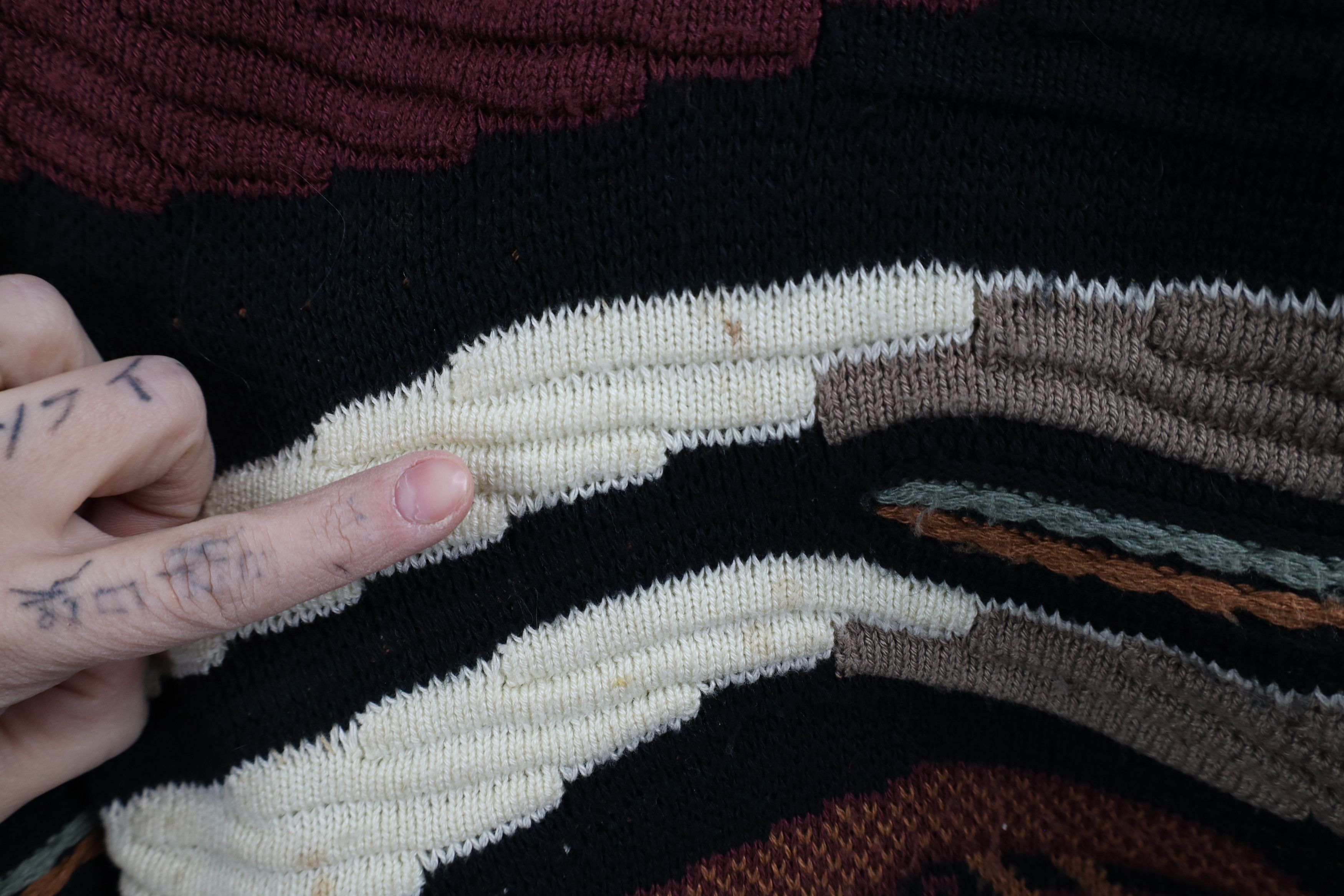 Vintage Vintage 90s Coogi Style Ed Bassmaster Knit Sweater USA Size US XL / EU 56 / 4 - 5 Thumbnail