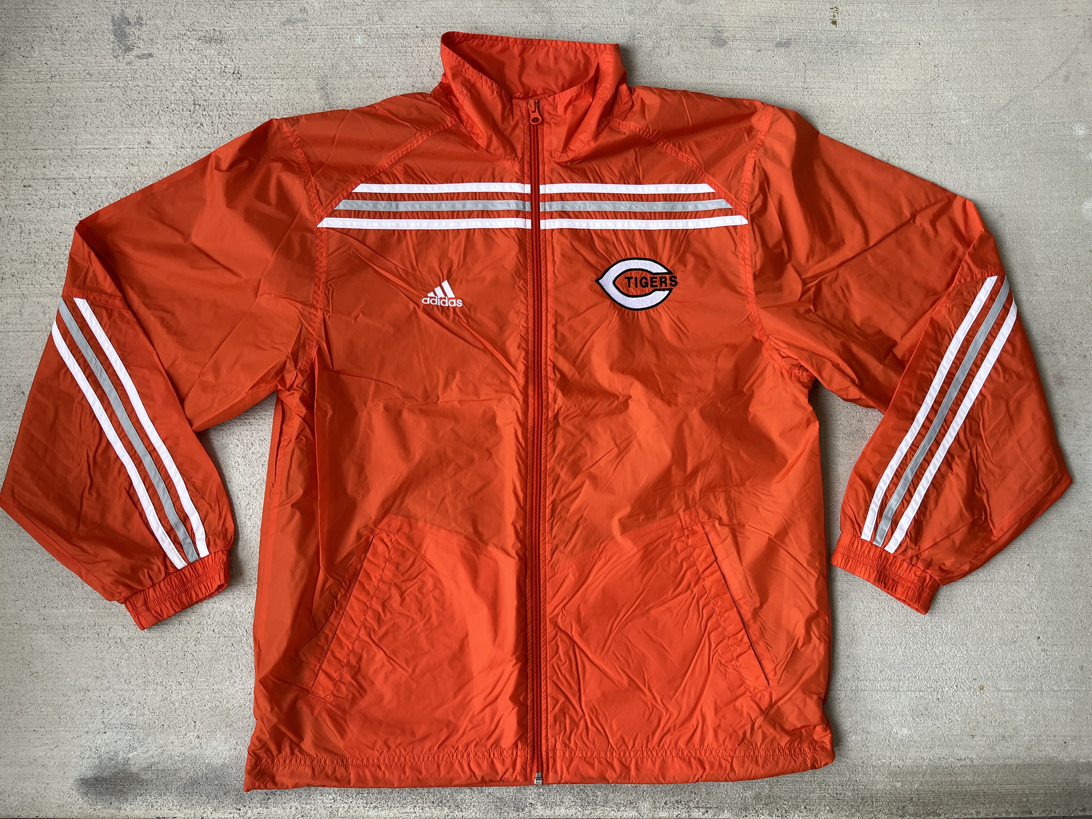 Adidas Adidas Carrol Tigers Full-Zip Windbreaker Jacket Size US M / EU 48-50 / 2 - 1 Thumbnail