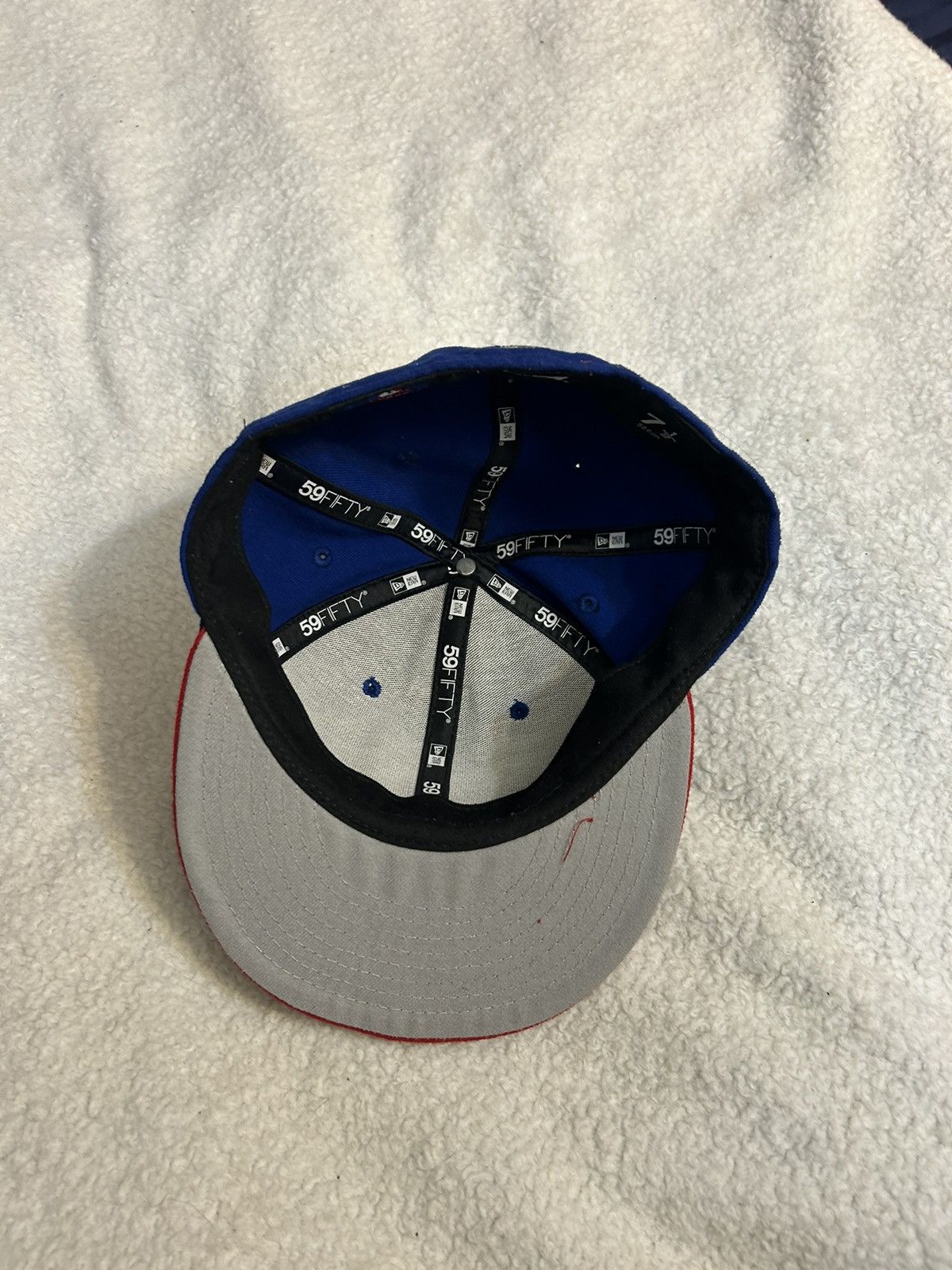 MLB × New Era 2016 World Series Champions Chicago Cubs Fitted Size 7 1/2 Size ONE SIZE - 5 Thumbnail