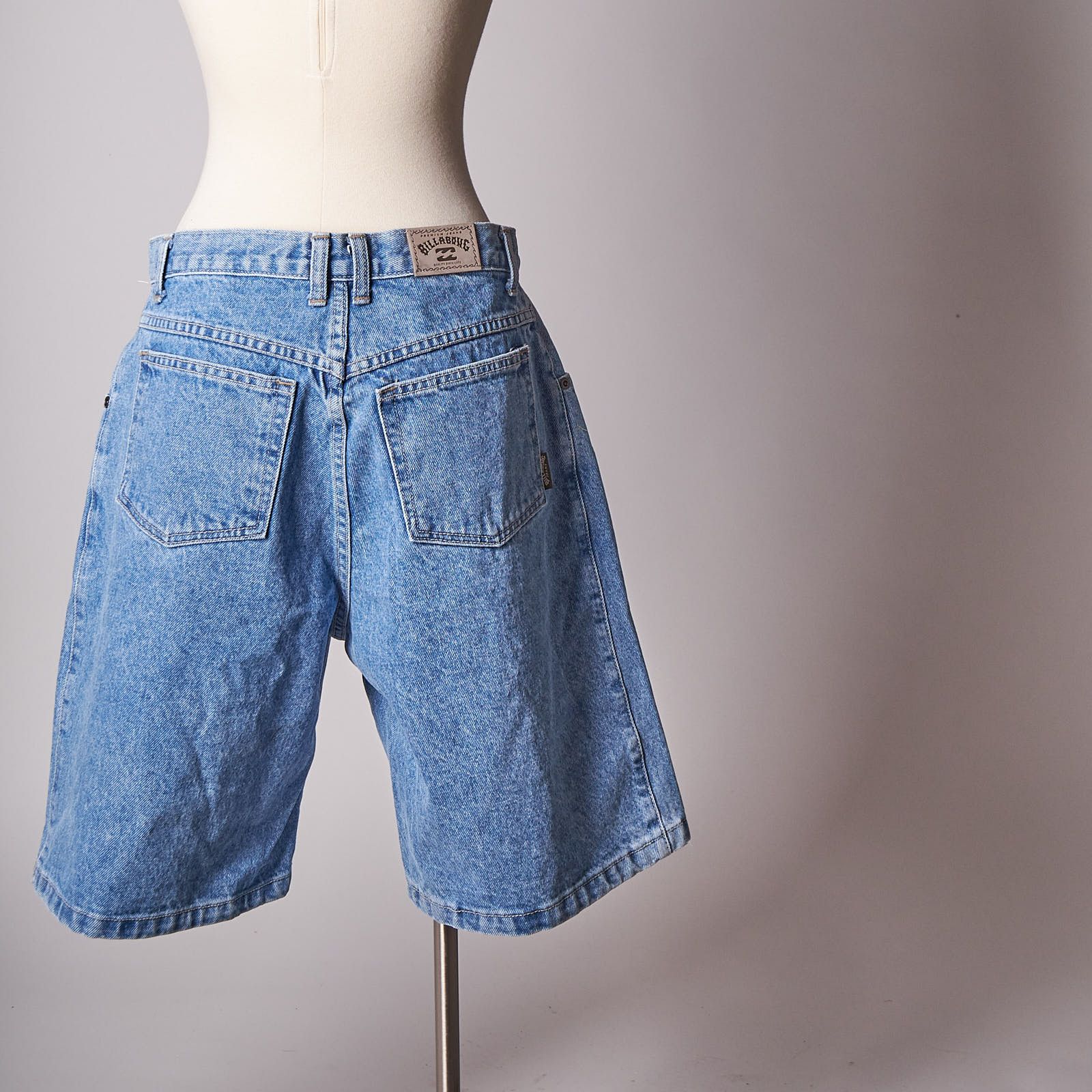 Billabong Vintage 1990s Billabong Baggy Denim Shorts Size US 30 / EU 46 - 3 Thumbnail