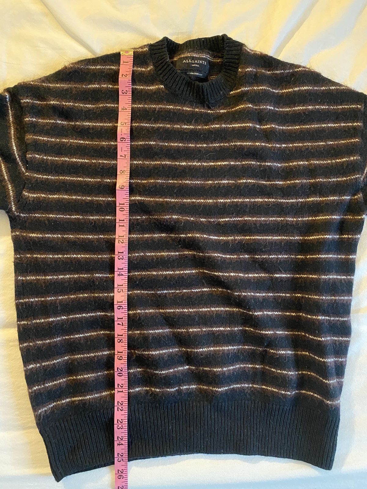 Allsaints Allsaints Oversized Striped Sweater Size US S / EU 44-46 / 1 - 4 Thumbnail