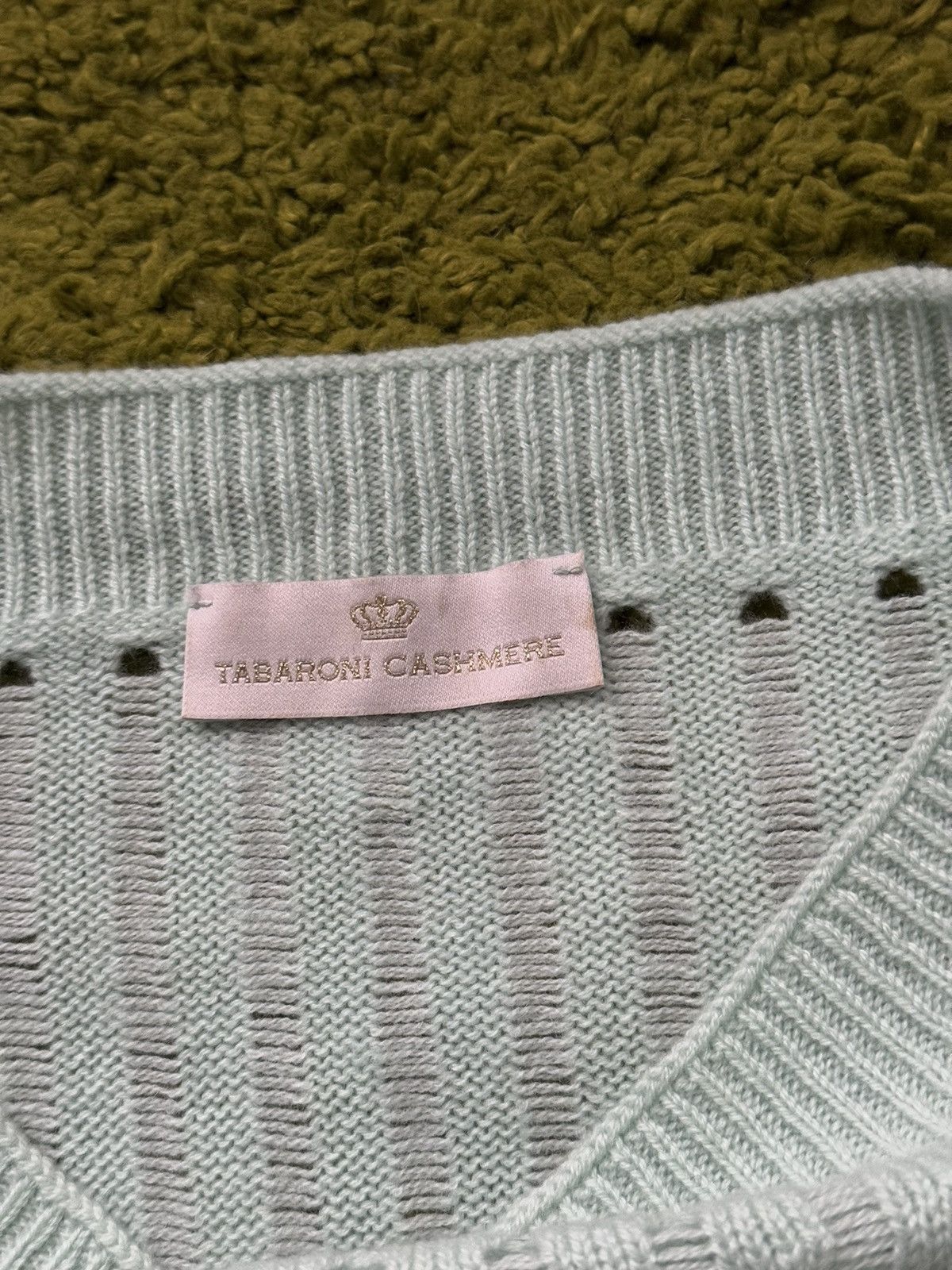 Loro Piana Loro Piana x Tabaroni 100% cashmere mesh knit sweater Size S / US 4 / IT 40 - 6 Thumbnail