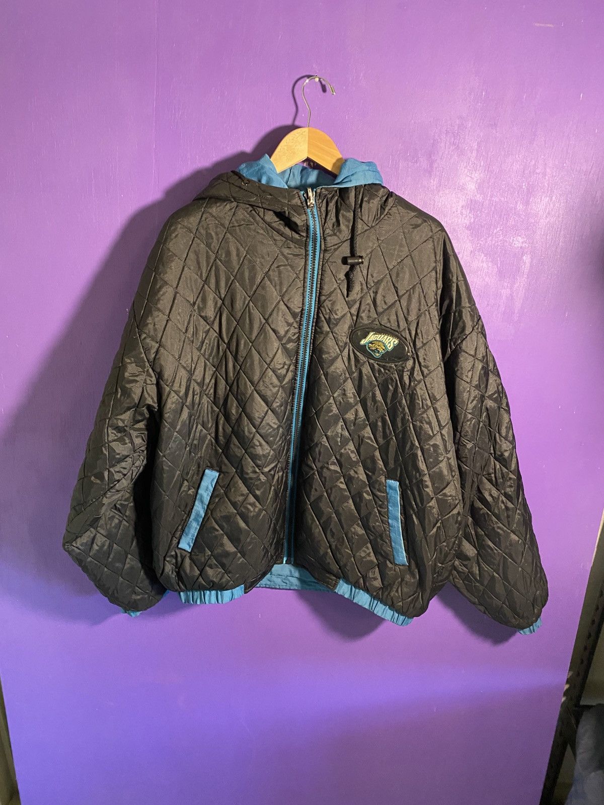 Pro Player Vintage Pro player Jacksonville jaguars reversible puffer Size US XL / EU 56 / 4 - 3 Thumbnail