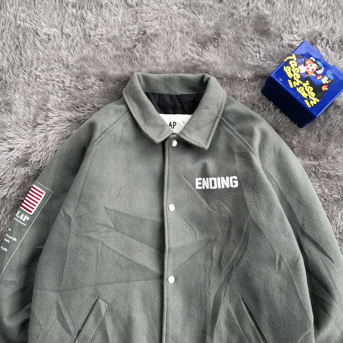 Japanese Brand The Clap Woll Coach Jacket Size US L / EU 52-54 / 3 - 4 Thumbnail