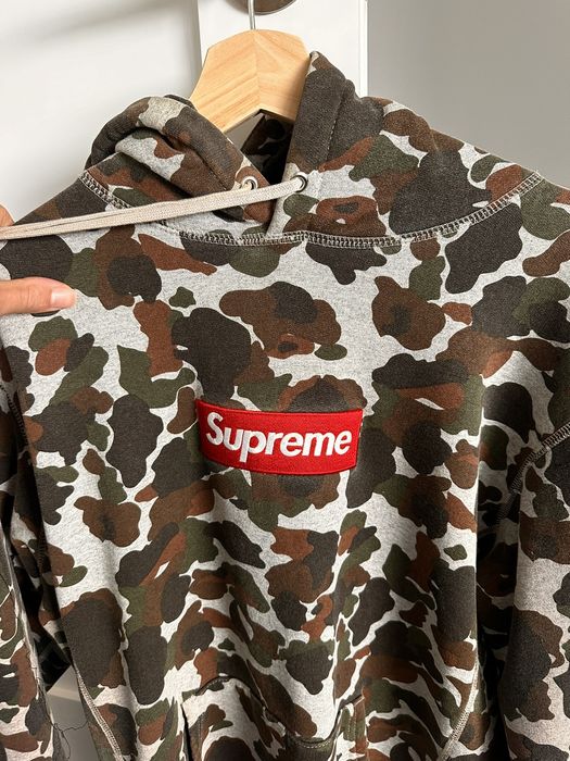 Supreme duck sales camo hoodie