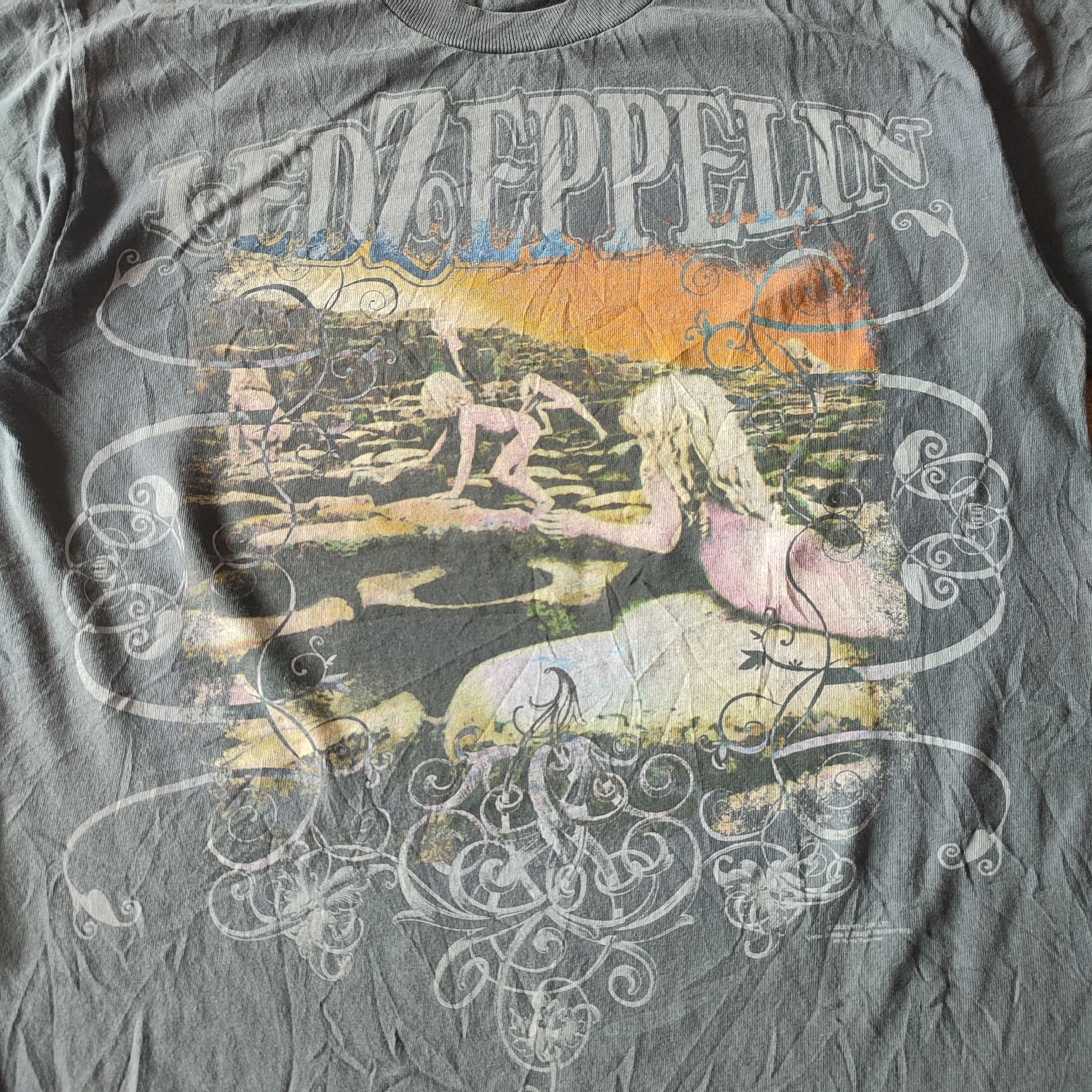 Band Tees × Vintage 2008 Led Zeppelin T SHIRT Size US M / EU 48-50 / 2 - 3 Thumbnail