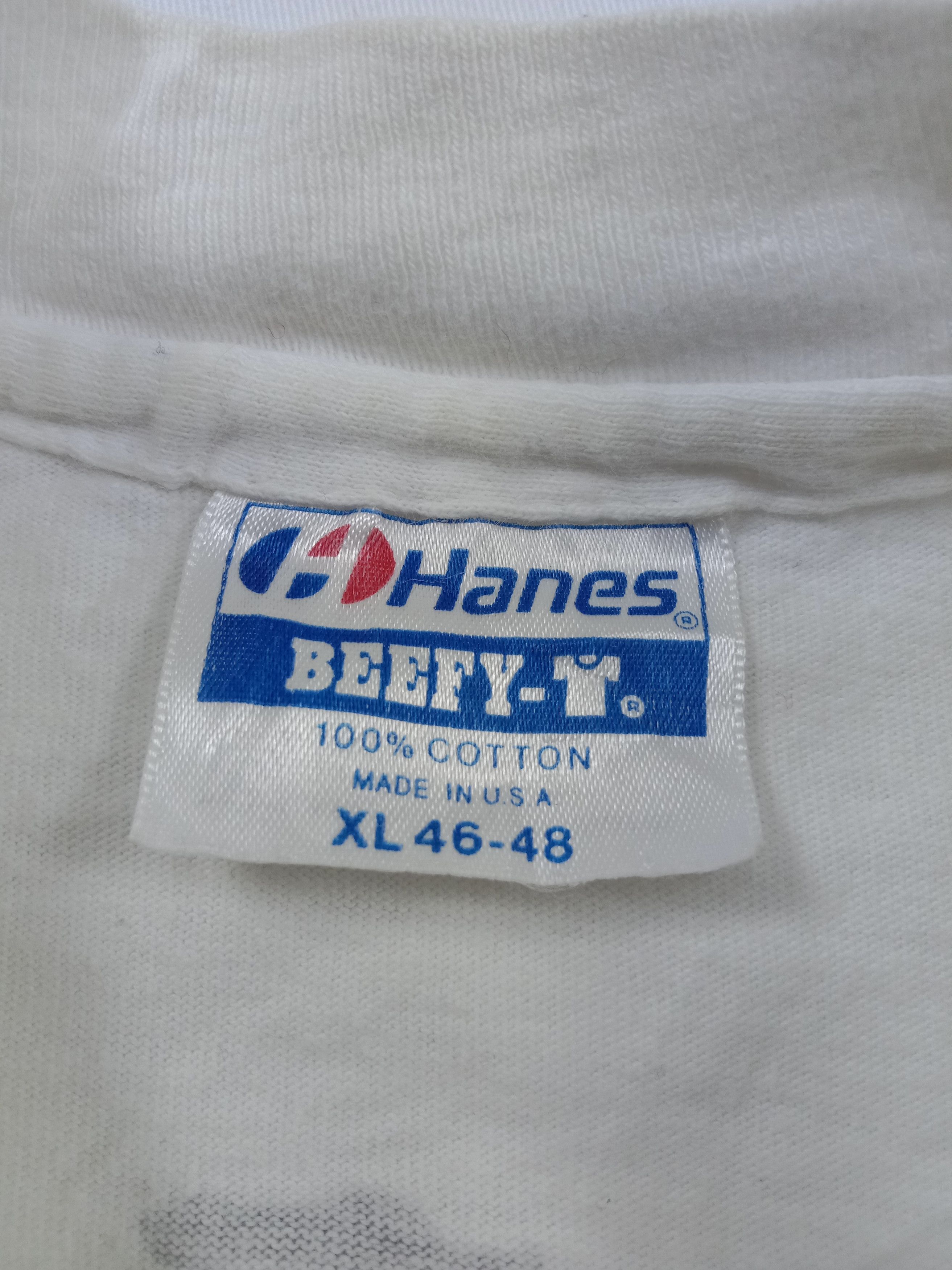 Hanes Vintage 80s Hanes Ruth Conklin Art Single Pocket T Shirt Size US XL / EU 56 / 4 - 8 Thumbnail