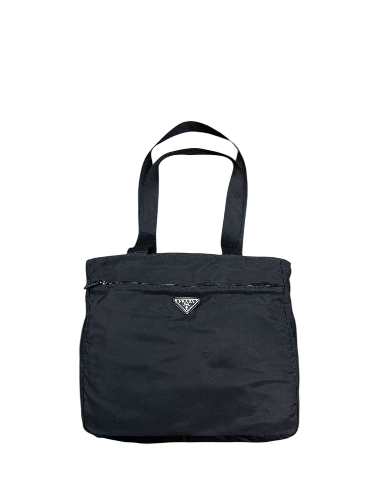 Prada VINTAE PRADA BLACK NYLON SHOULDER BAG Size ONE SIZE - 2 Thumbnail