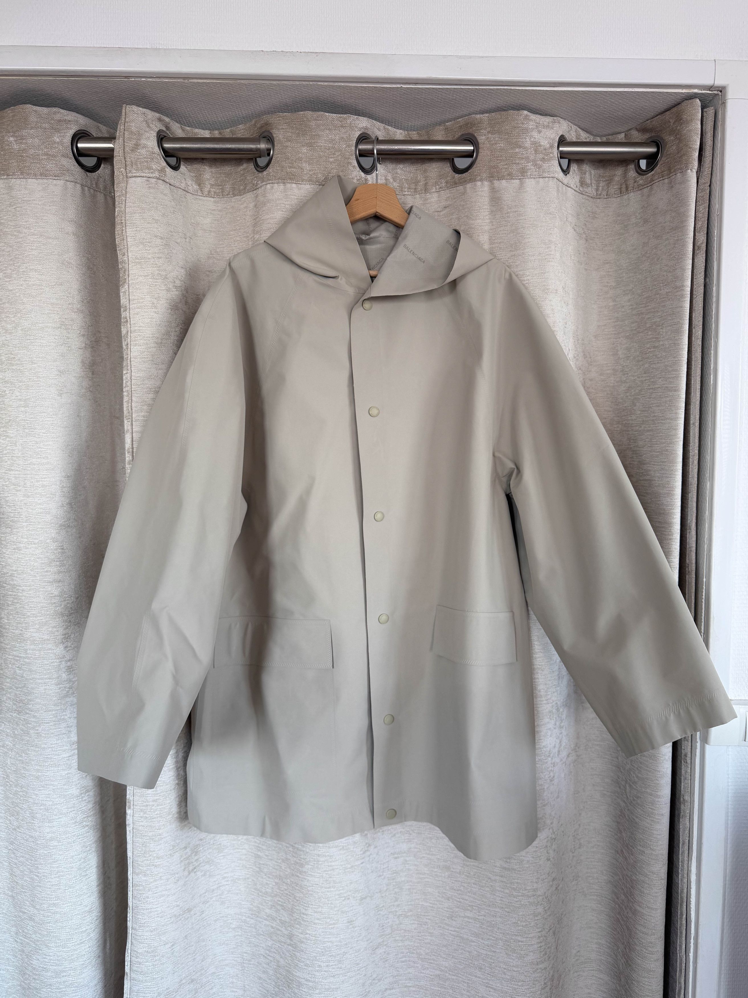 Balenciaga Balenciaga Hooded Trench Coat / Rainjacket Size US XS / EU 42 / 0 - 1 Thumbnail