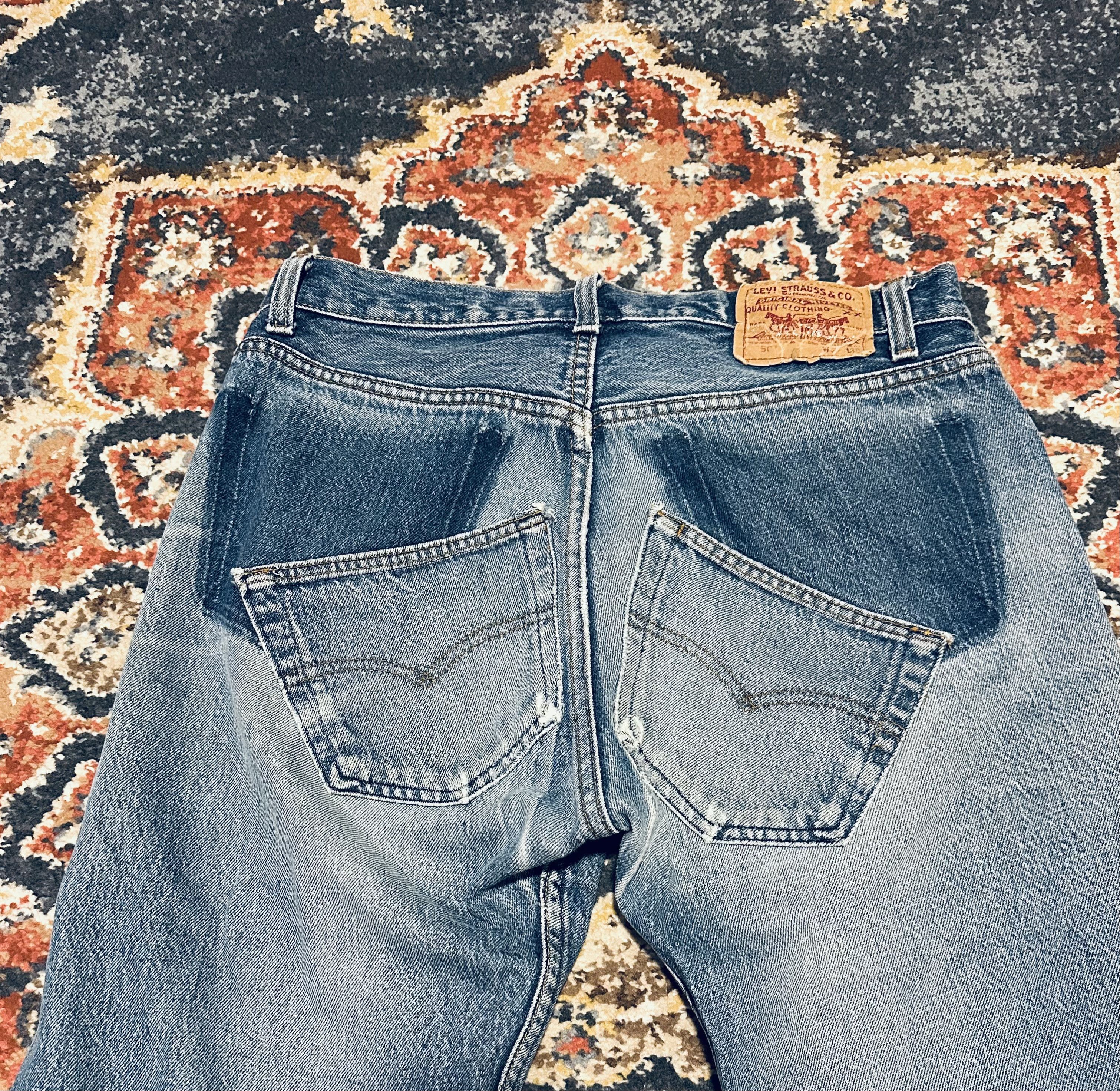 Levi's Levi's 501 Jeans - Light Blue - Vintage Feel Size US 32 / EU 48 - 4 Thumbnail