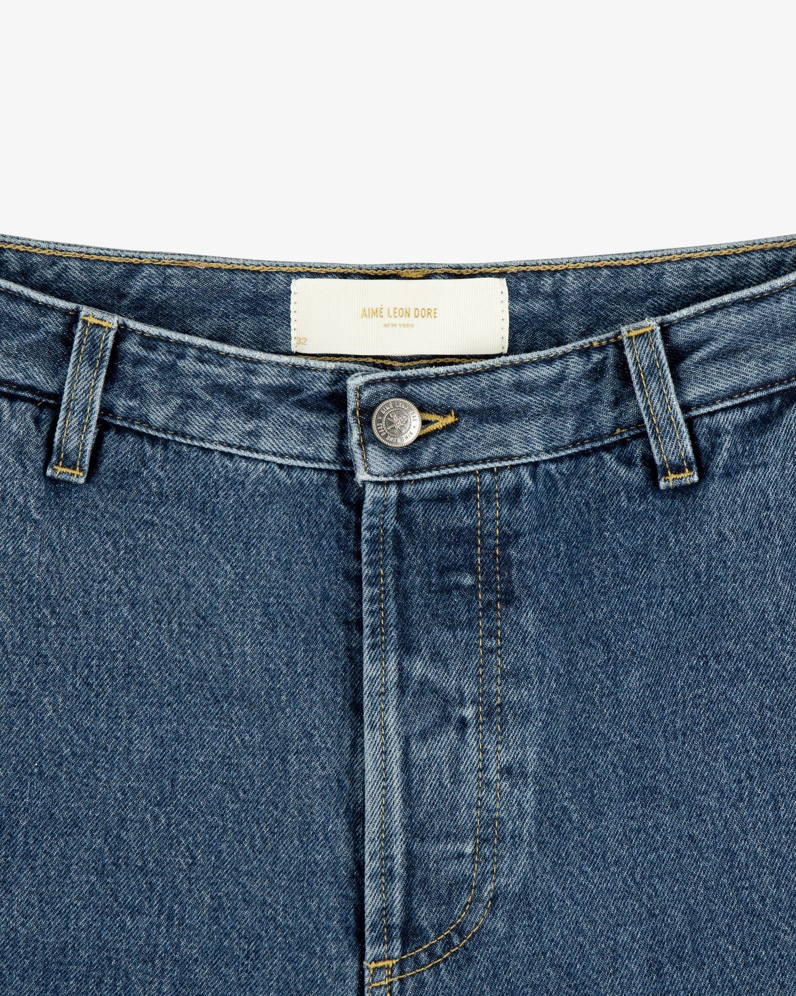 Aime Leon Dore o1mle0725 Denim Carpenter Pant in Mid Wash Size US 36 / EU 52 - 5 Thumbnail