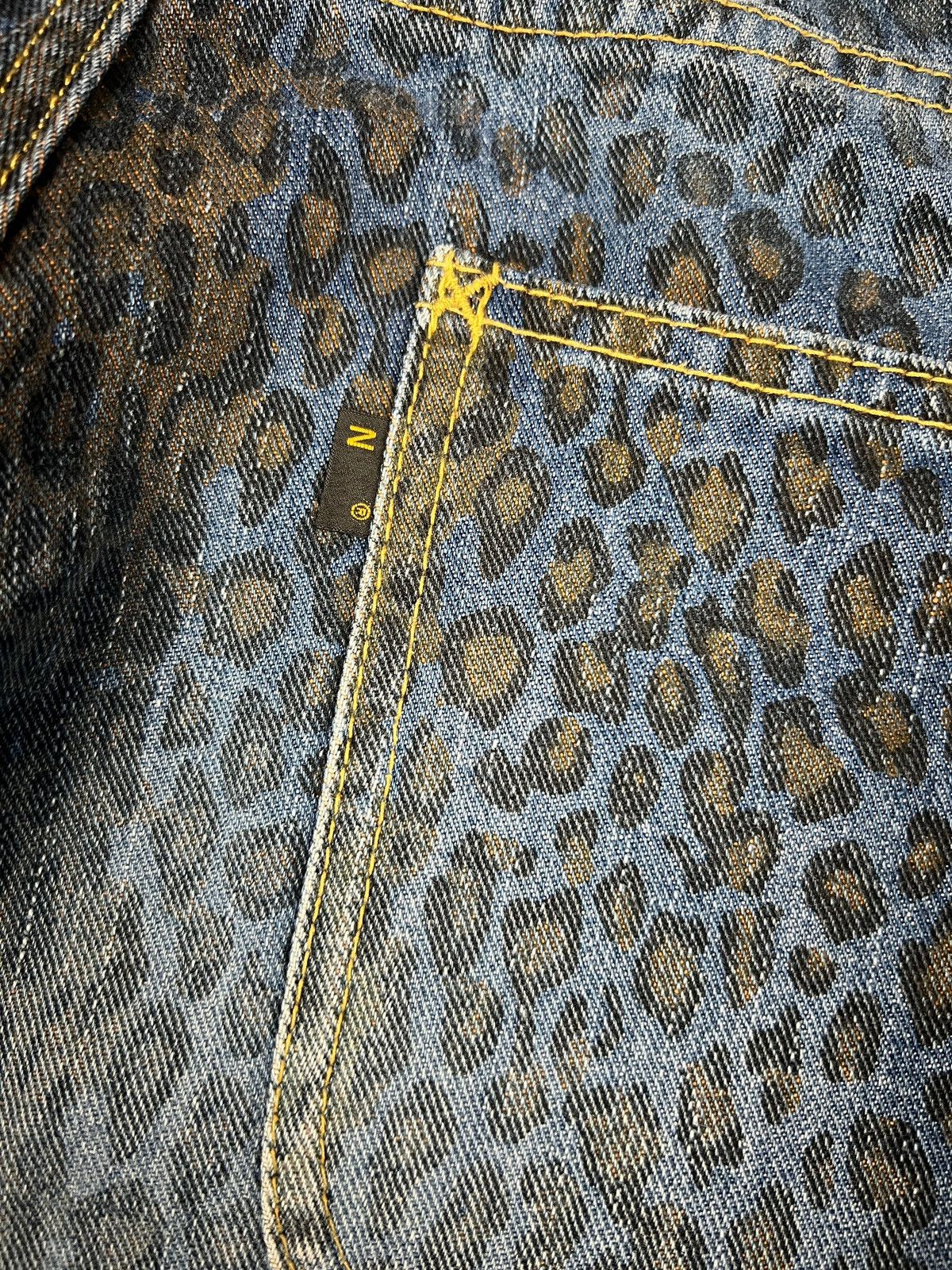 Needles × Nepenthes Nepenthes Leopard Print Denim Size US 30 / EU 46 - 8 Thumbnail