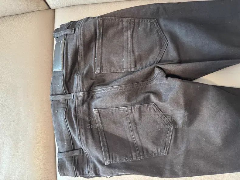 Amiri Amiri Black slim fit denim pants Size US 29 - 6 Thumbnail