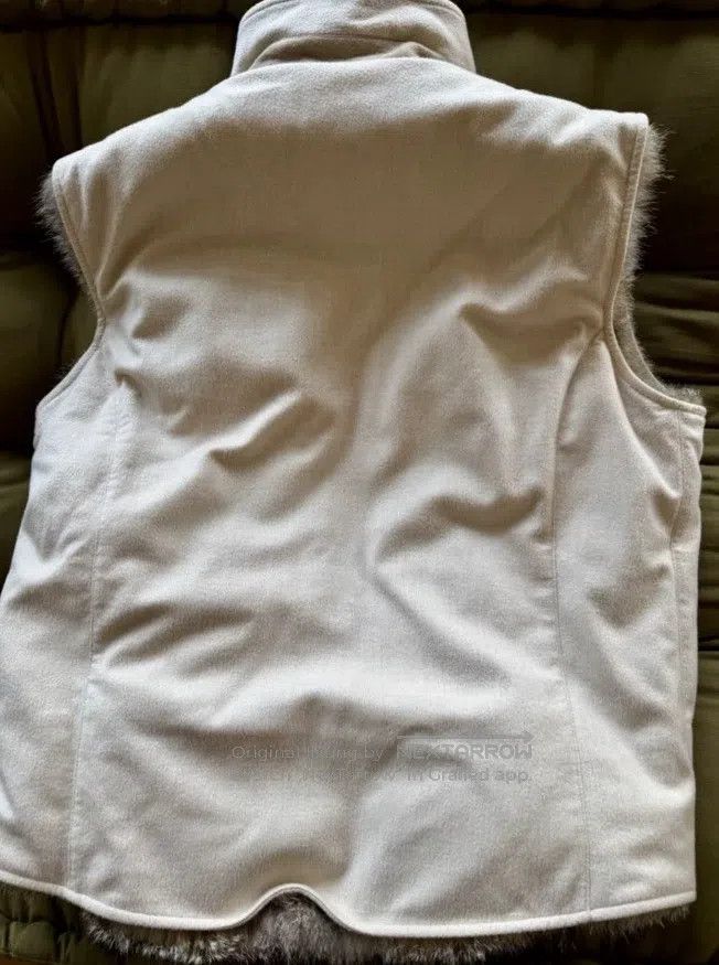 Loro Piana Loro Piana Cashmere Down Vest with Rare Argentine Grey Fox Size M / US 6-8 / IT 42-44 - 2 Thumbnail