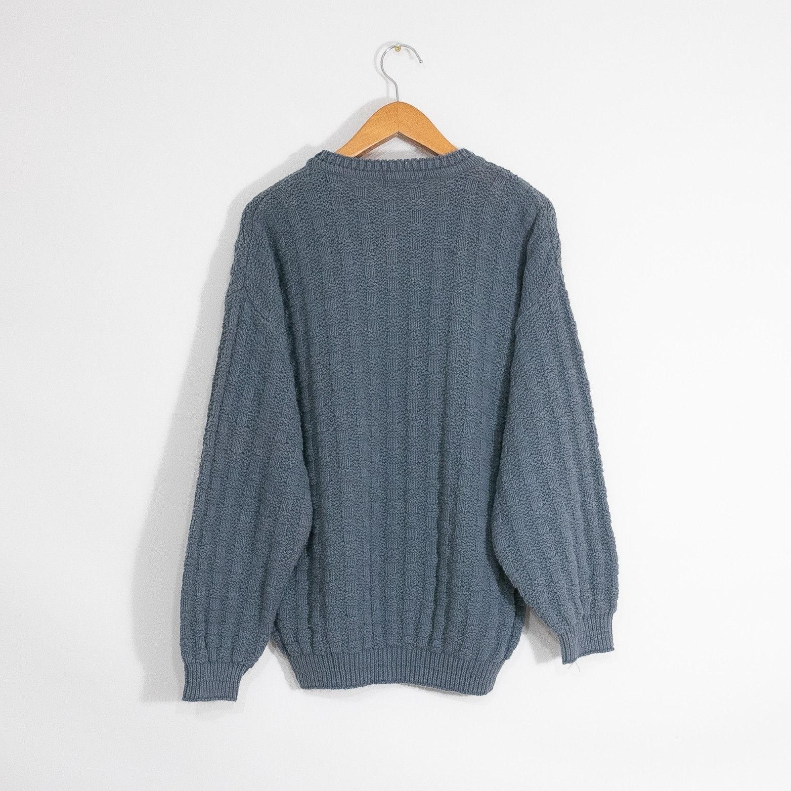 Vintage Vintage Christopher Hayes Cotton Knit Sweater Medium Faded Size US M / EU 48-50 / 2 - 5 Thumbnail