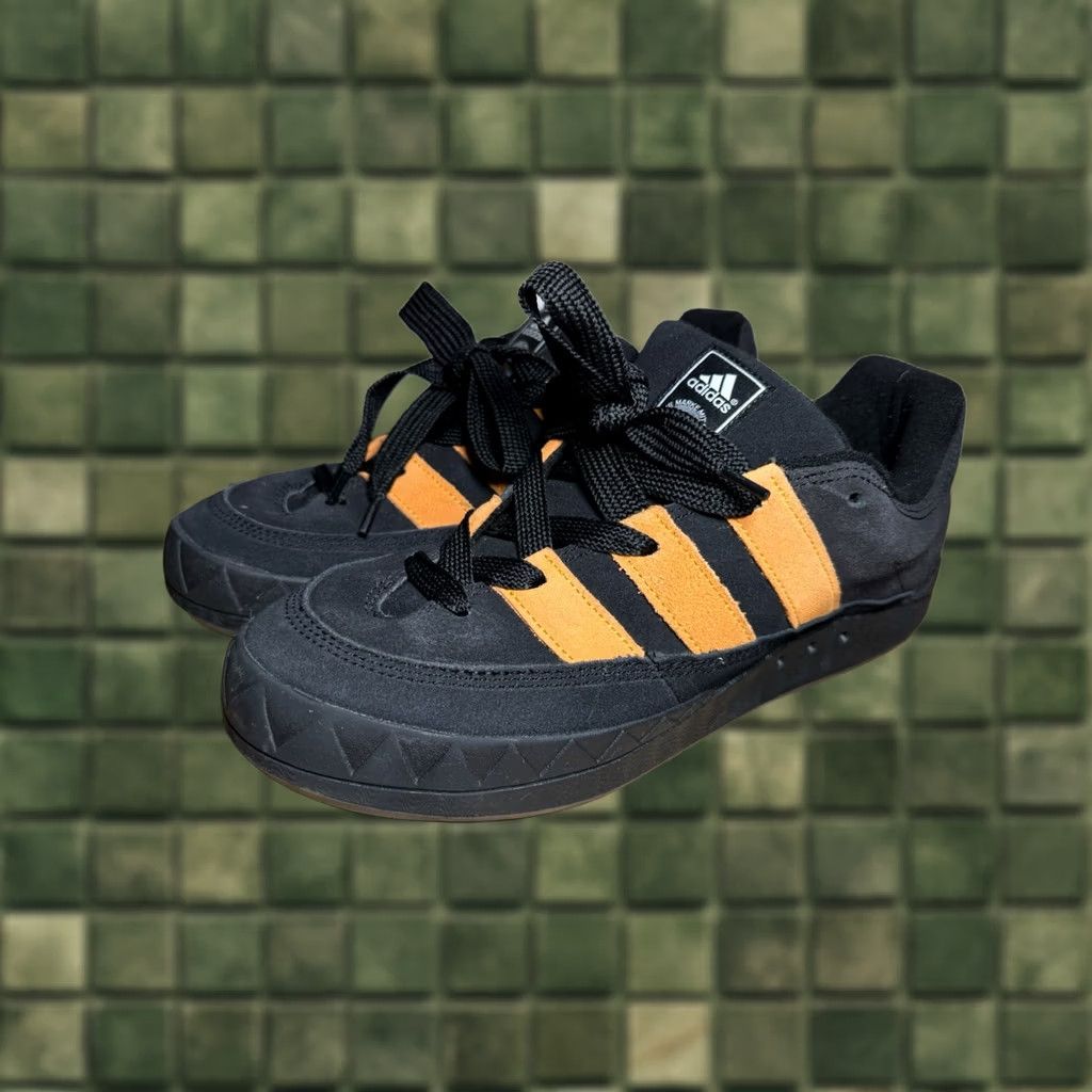 Adidas Adidas Jamal Smith x Adimatic Black Orange Rush Sneaker US 10.5 Men’s Size US 10 / EU 43 - 1 Thumbnail