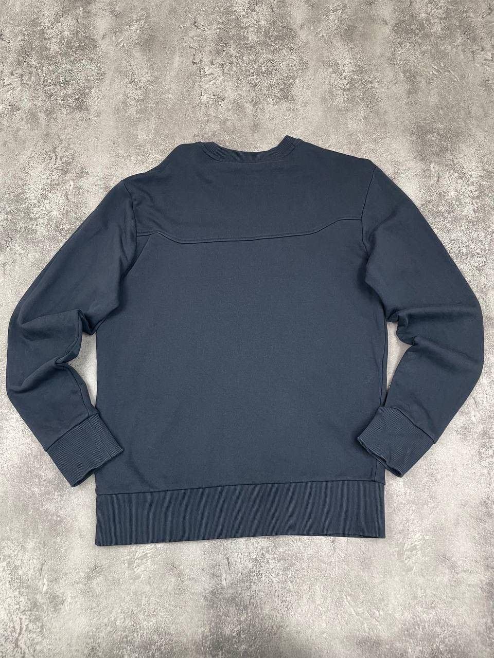 Hugo Boss Hugo Boss Men Cotton Sweatshirt Crewneck Navy Grey Size L Size US L / EU 52-54 / 3 - 8 Thumbnail