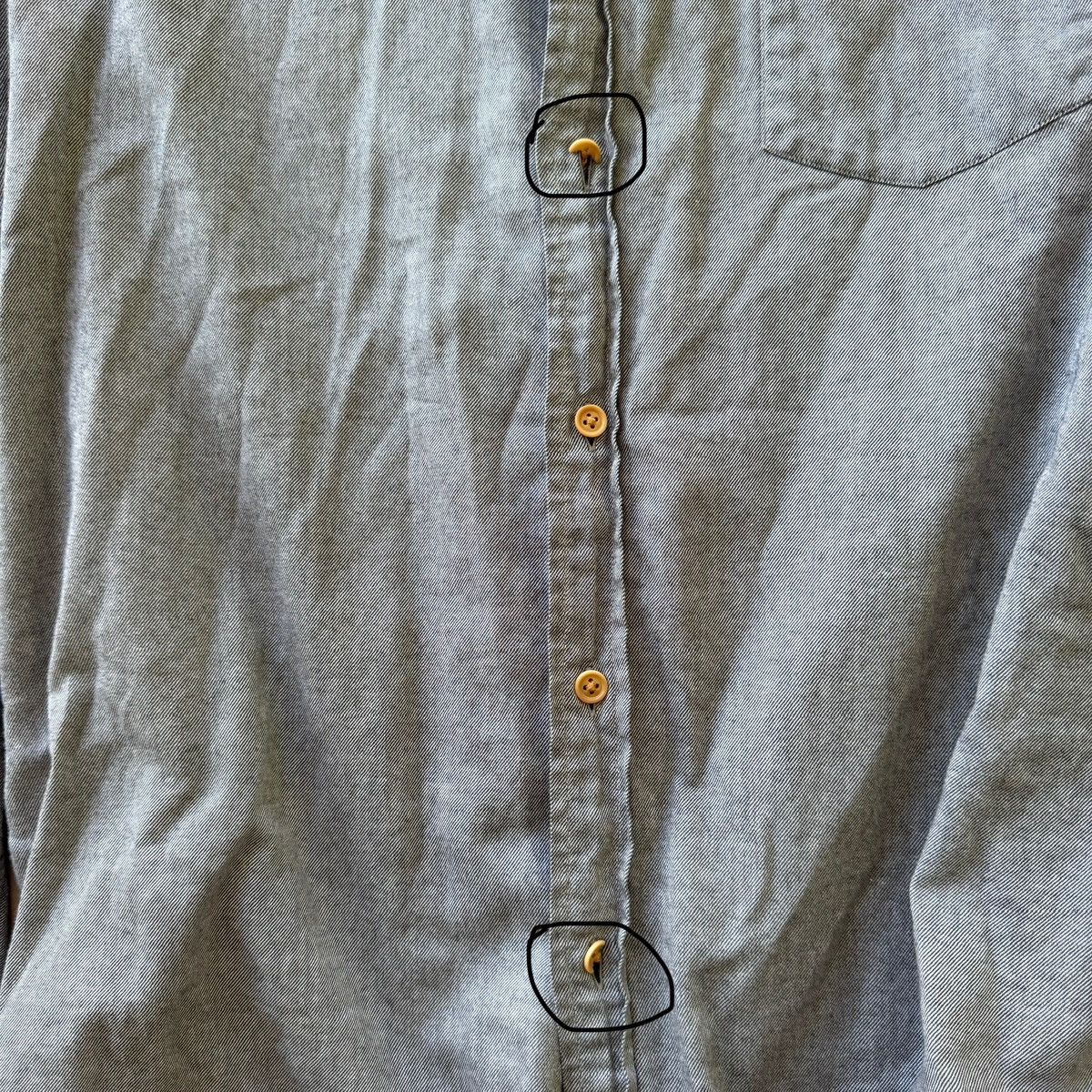 J.Crew J.Crew twill button up shirt Size US XL / EU 56 / 4 - 5 Thumbnail
