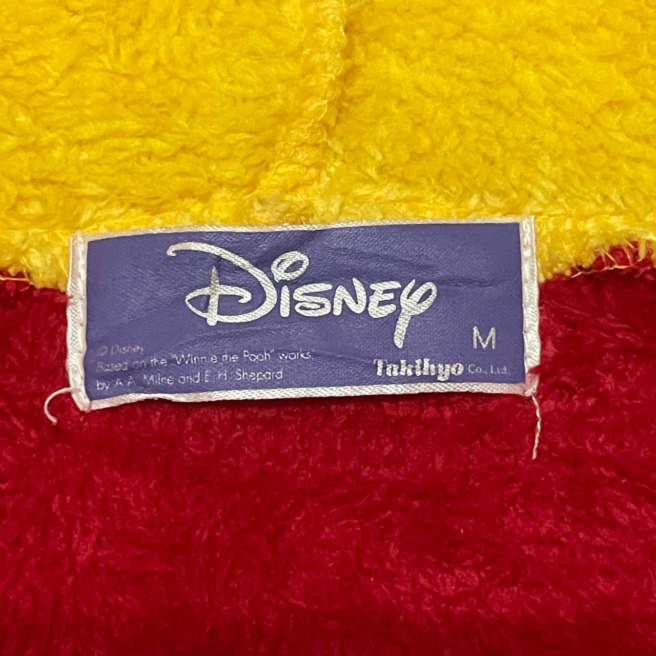 Disney Vintage Disney Winnie The Pooh Fleece Hooded Jacket Size US M / EU 48-50 / 2 - 9 Thumbnail