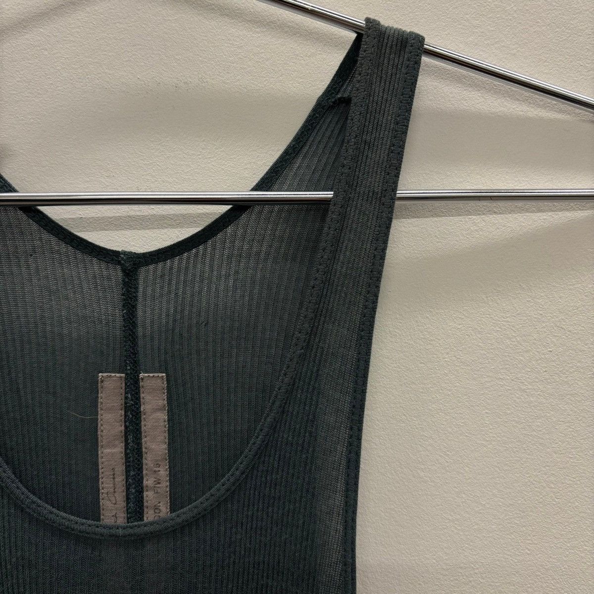 Rick Owens FW16 Rick Owens “MASTODON” Ribbed Long Tank Dress Size ONE SIZE - 5 Thumbnail