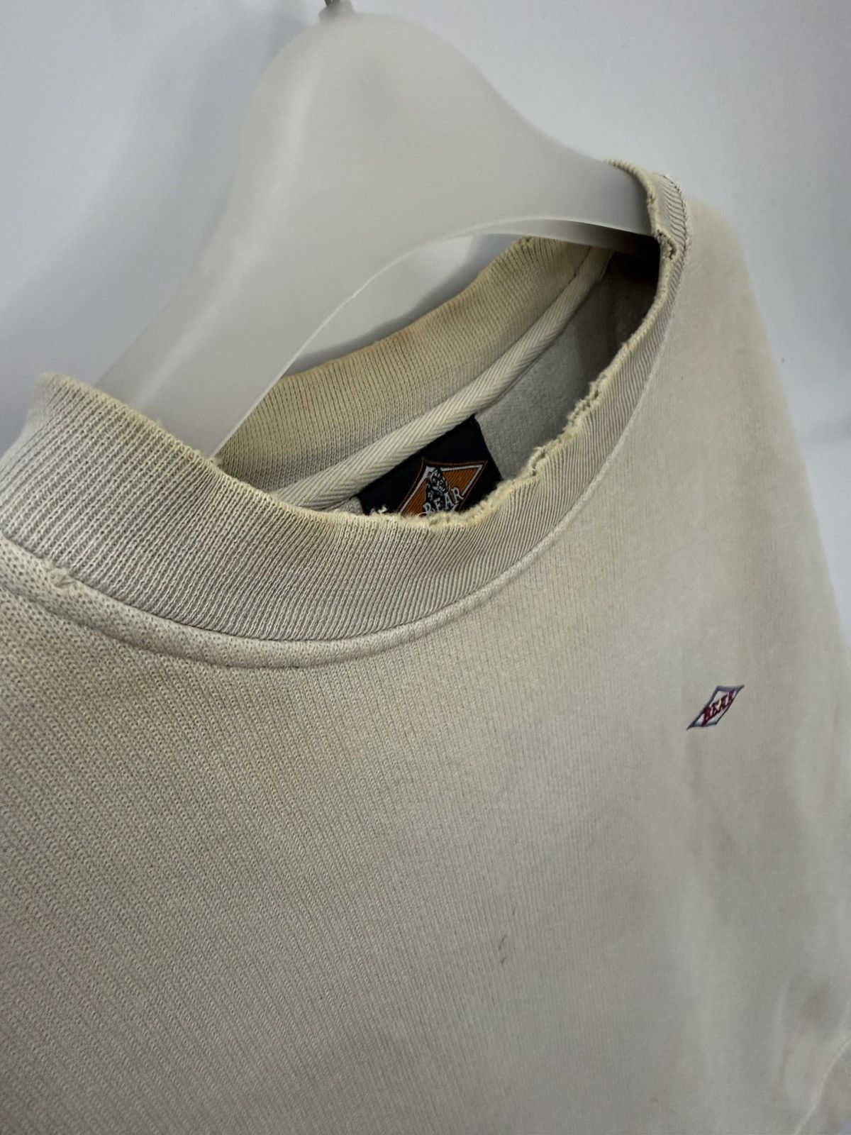 Sun Surf 🔥 Vtg 70's Bear Surfwear Distressed Sweatshirt - L Size US L / EU 52-54 / 3 - 8 Thumbnail