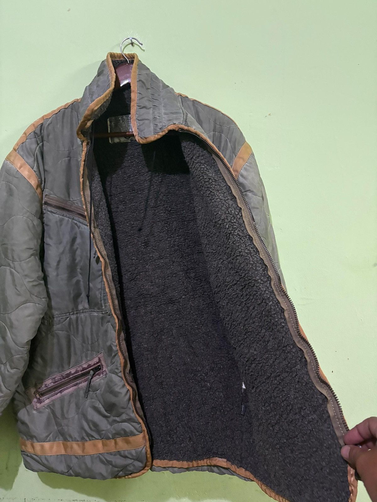 Avirex VTG Avirex Quilted Jacket Sherpa inner Design Size US M / EU 48-50 / 2 - 5 Thumbnail